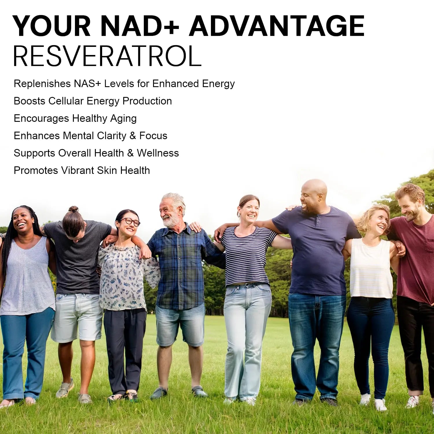NAD+ Resveratrol Supplement with Quercetin – NMN Alternative for Cellular Energy Support, Focus & Healthy Aging – High Potency 500mg NAD+ Formula, Vegan, Non-GMO, Gluten-Free, Made in USA, 60 Capsules Active Bountynz supplements
