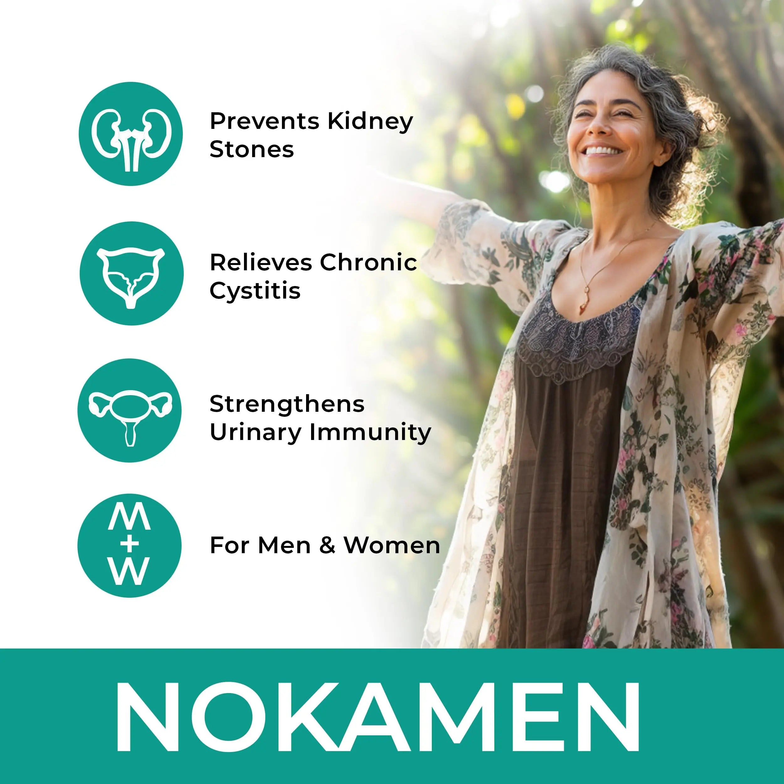 Ananta Medicare USA NOKAMEN – Kidney & Urinary Tract Support Herbal Formula, 120 Tabs Ananta Medicare USAAu supplements