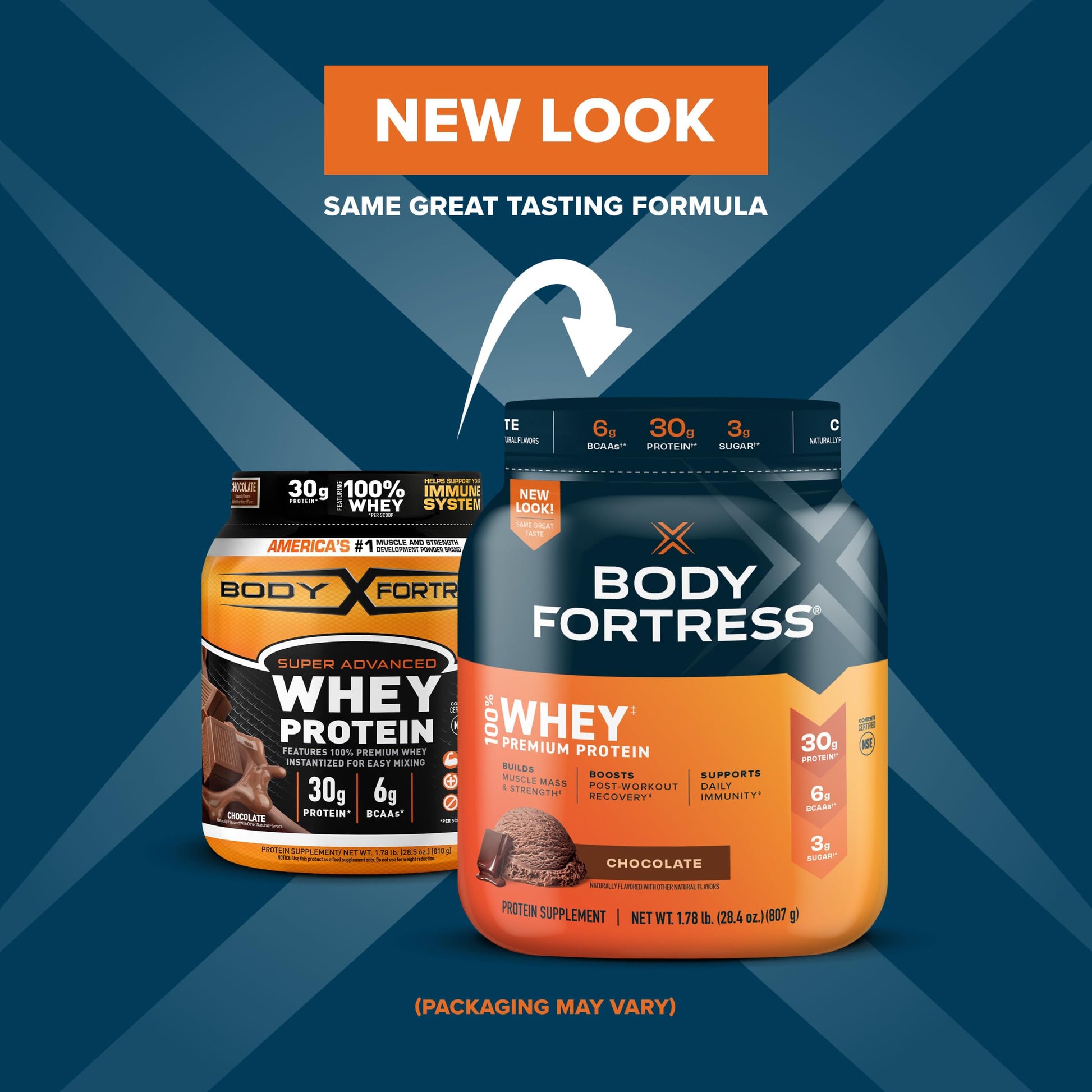 Body Fortress Super Advanced Isolate Protein Powder, Gluten Free, Vanilla Creme Flavored Body FortressUS supplements