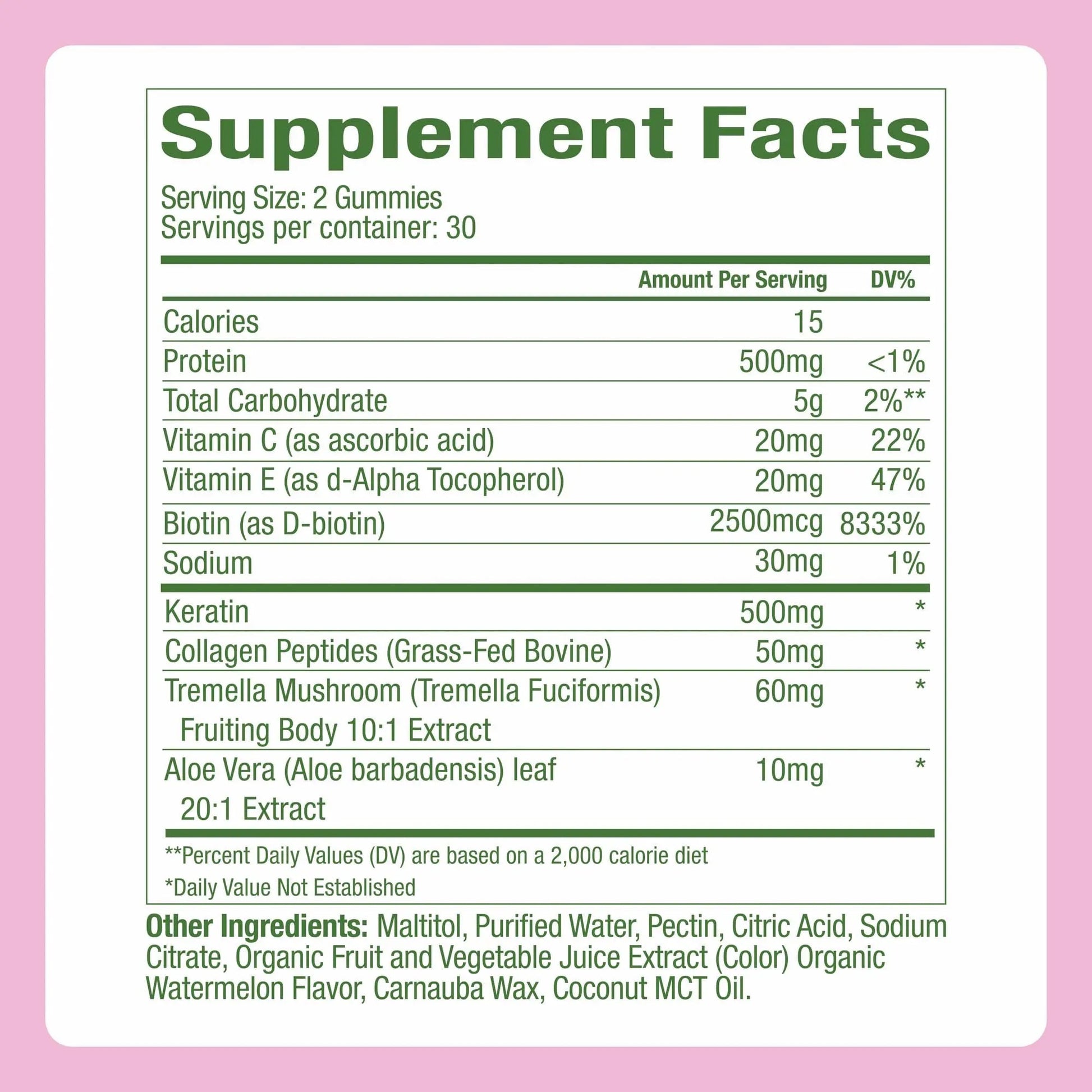 Plant People WonderBeauty Hair, Skin & Nails Rejuvenation Gummies with Tremella Mushroom, Marine Collagen Peptides Plant PeopleAu supplements