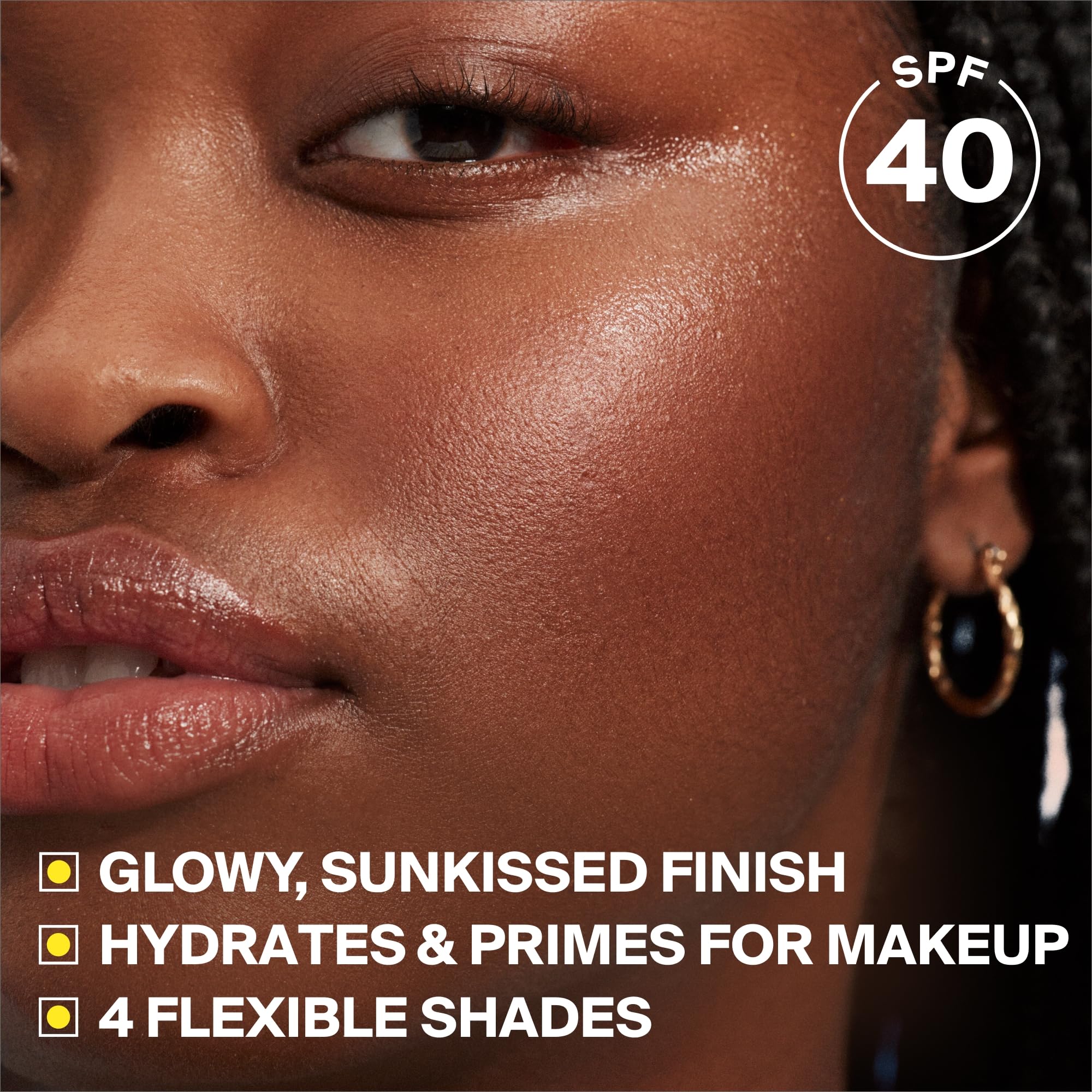 Supergoop! Glowscreen SPF 40, Sunrise (Champagne Glow) - 1.7 fl oz - Glowy Primer + Broad Spectrum Tinted Sunscreen - Helps Filter Blue Light - Hydration - Hyaluronic Acid & Vitamin B5 Supergoop!Au supplements