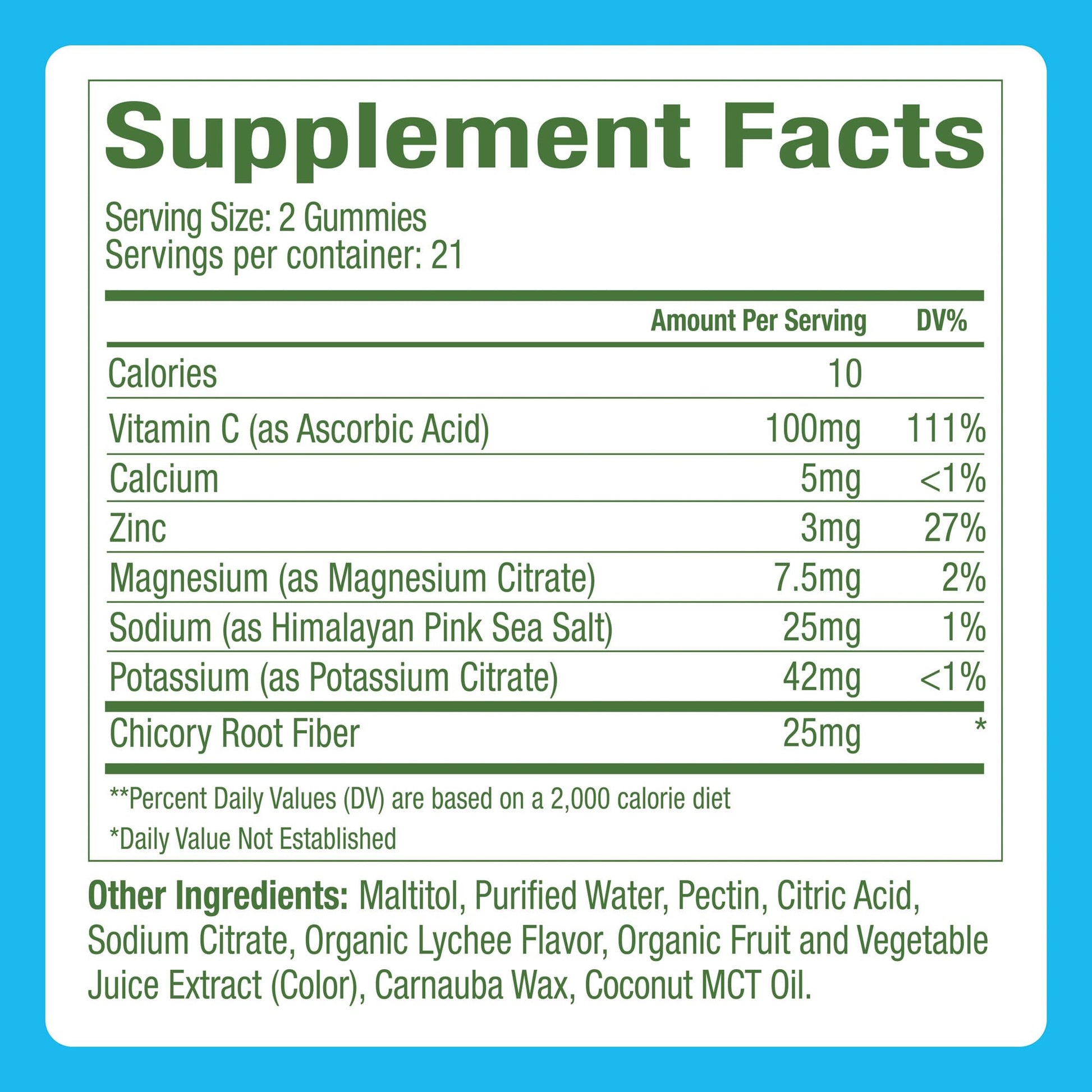 Plant People WonderHydrate Electrolyte Gummies – Vegan Hydration Supplement with Magnesium, Potassium, Zinc, Vitamin C & Himalayan Sea Salt – Zero Sugar Lychee (42 Count) Plant PeopleAu supplements