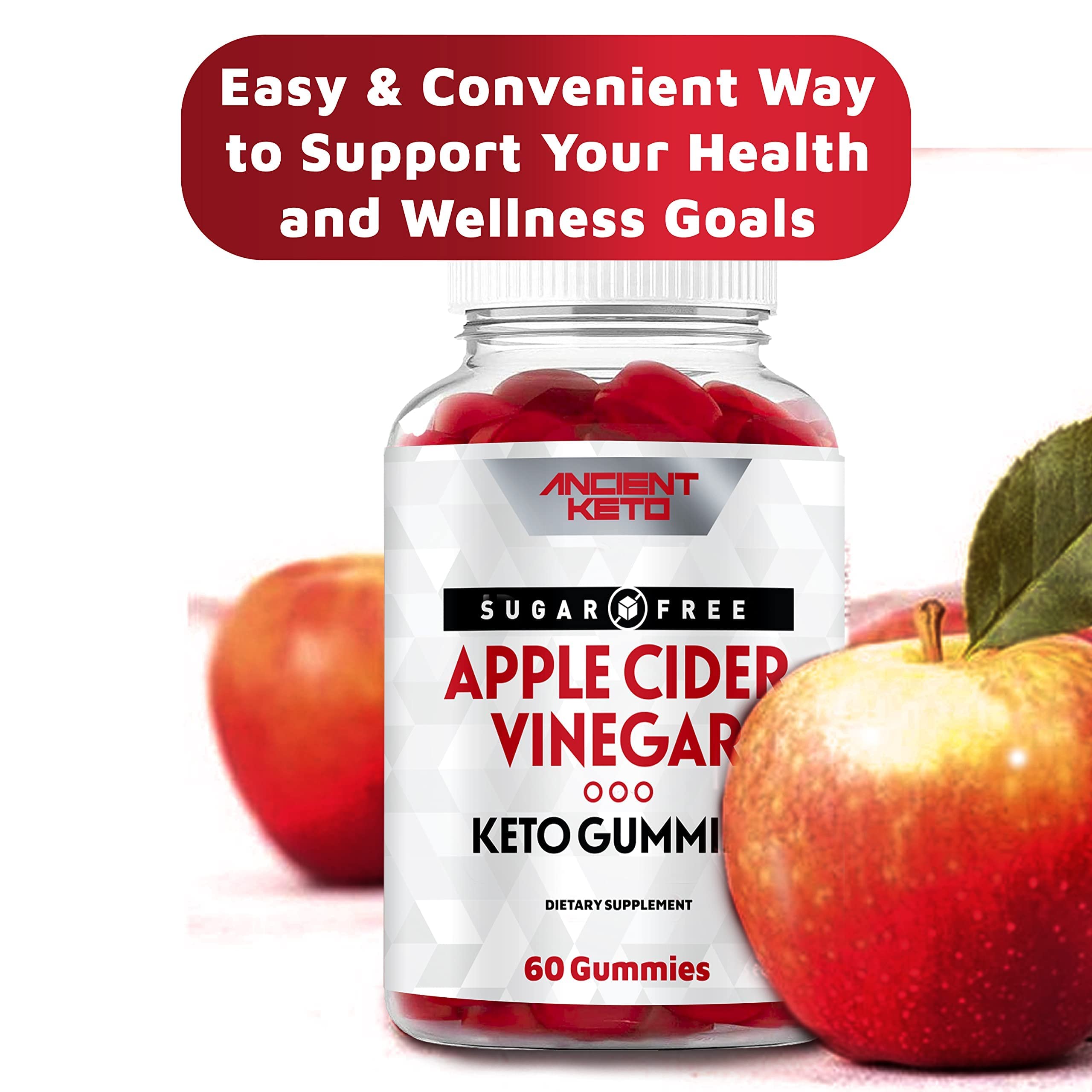 Ancient Keto Sugar Free Keto ACV Gummies, Apple Cider Vinegar Gummy Ancient KetoAu supplements