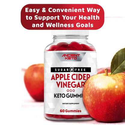 Ancient Keto Sugar Free Keto ACV Gummies, Apple Cider Vinegar Gummy Ancient KetoUS supplements