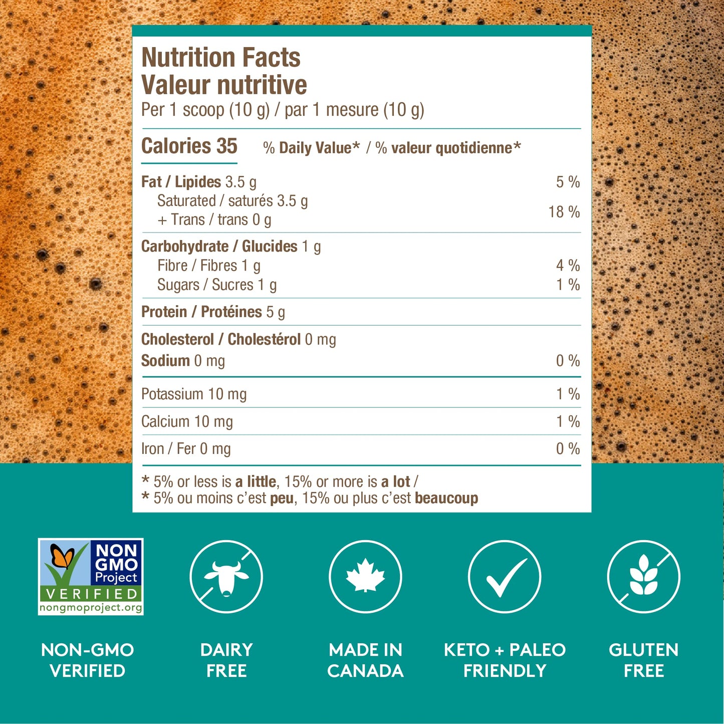 SPROOS - MCT Collagen Creamer - Beverage Powder - Hydrolised Collagen Peptides & MCT Powder - Healthy Fats SPROOSUS supplements