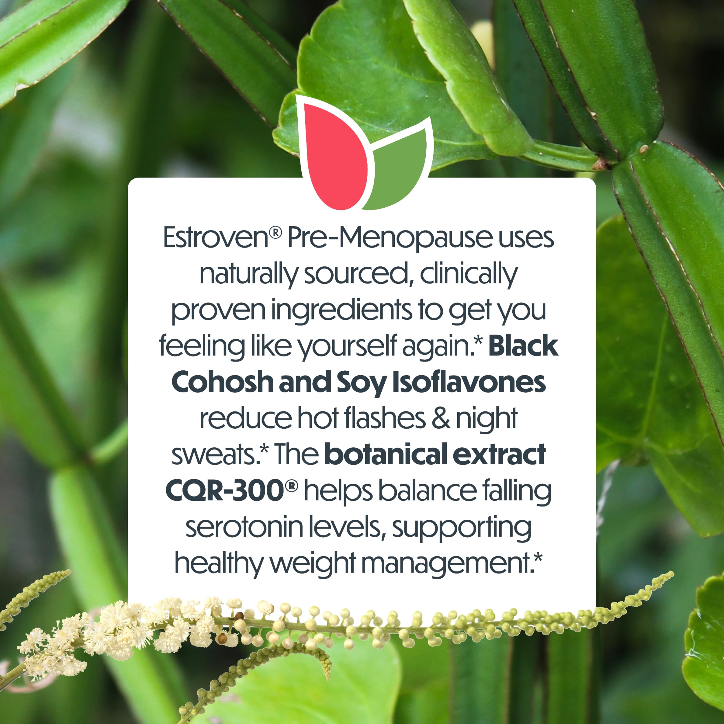 Estroven Pre-Menopause Relief, 30 Ct., Clinically Proven Ingredients, Provides Menopause Relief plus Night Sweats & Hot Flash Relief, Drug-Free or Estrogen Free EstrovenAu supplements