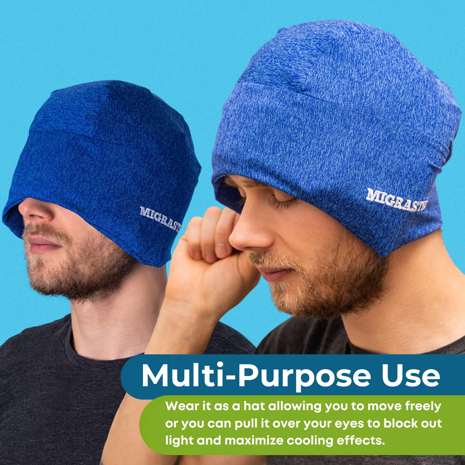 Basic Vigor Migrastil Extra Strength Migraine Stick & MigraFreeze Hat Bundle Basic VigorAu supplements
