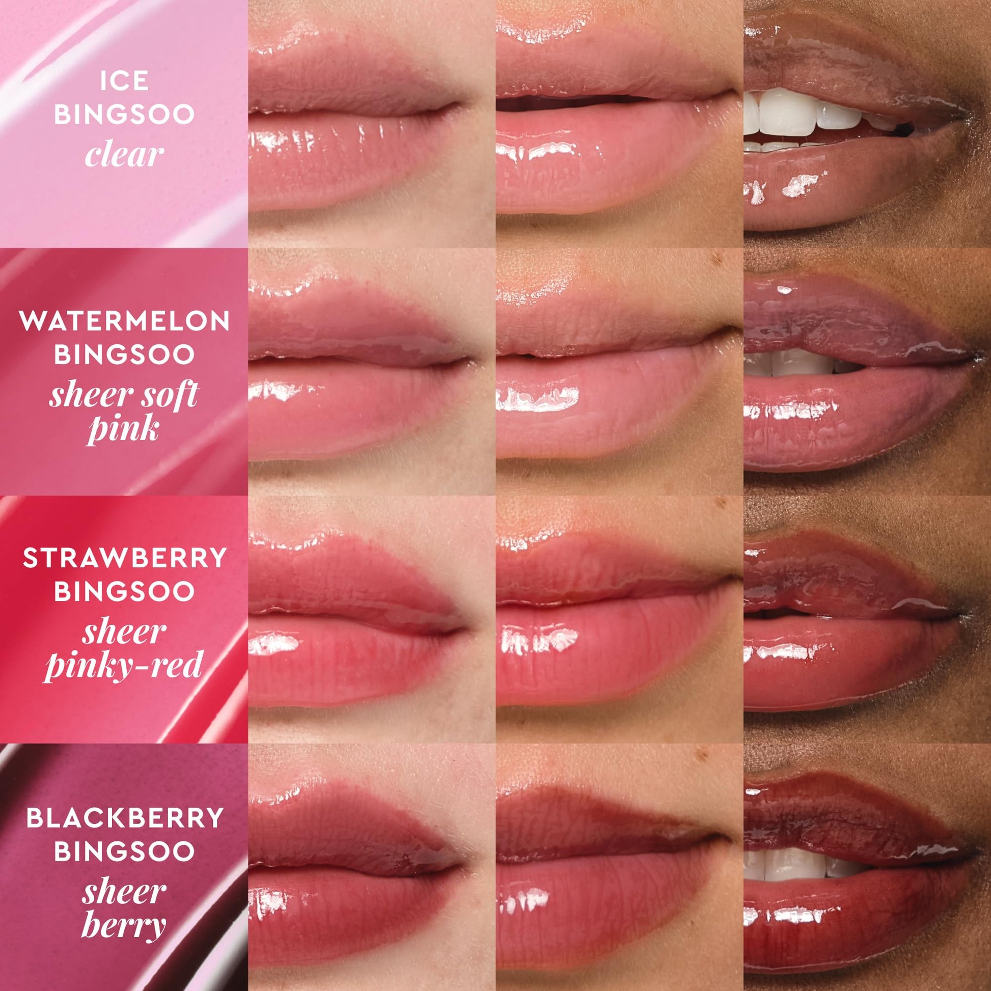 Glow Recipe Glass Balm Lip Treatment - 12Hr Hydrating Lip Balm & Moisturizer with Hyaluronic Acid to Smooth, Plump & Protect from Dryness, High Shine Finish - Clear Tint, Ice Bingsoo (15 ml) Glow RecipeAu supplements