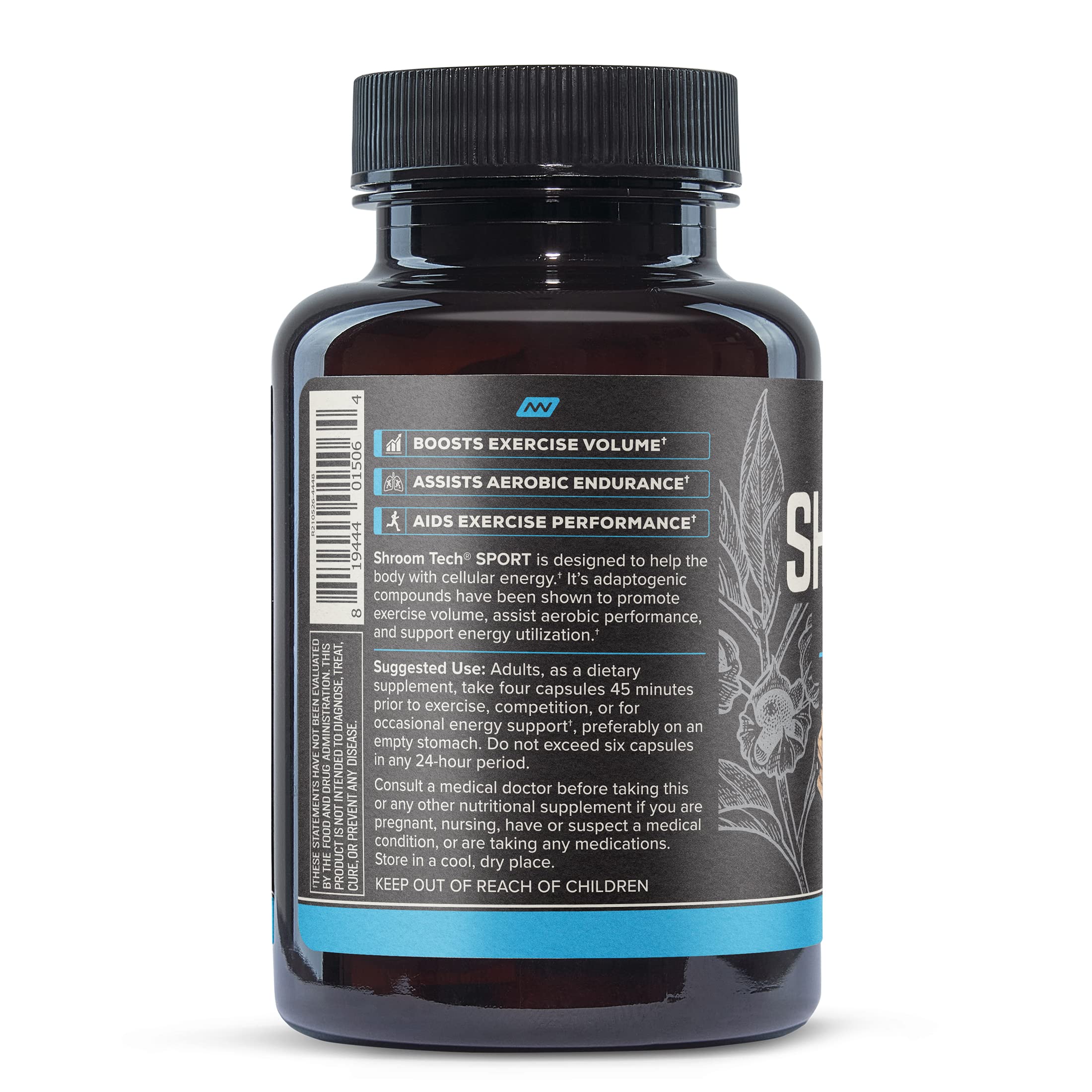 Onnit Shroom Tech SPORT: Clinically Studied Preworkout Supplement with Cordyceps ONNITUS supplements