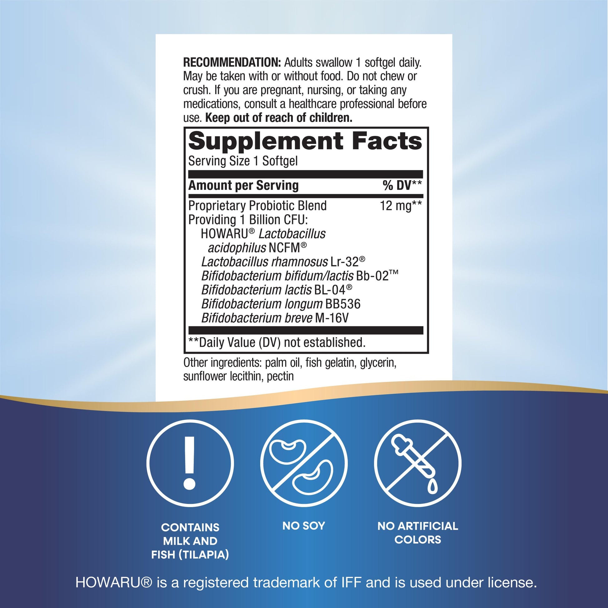 Nature's Way Complete Probiotic Pearls, Supports Digestive Balance*, 1 Billion Live Cultures, Supplement for Men and Women, No Refrigeration Required, 30 softgels Nature's WayAu supplements