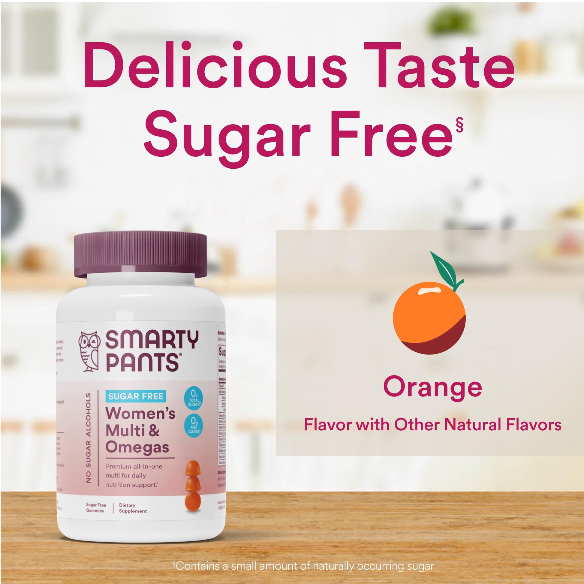 SmartyPants Women's Multivitamin Gummies, Sugar Free: Biotin, Methylfolate, Omega 3 (ALA), Vitamin D3, C, Vitamin B12 SmartyPantsAu supplements