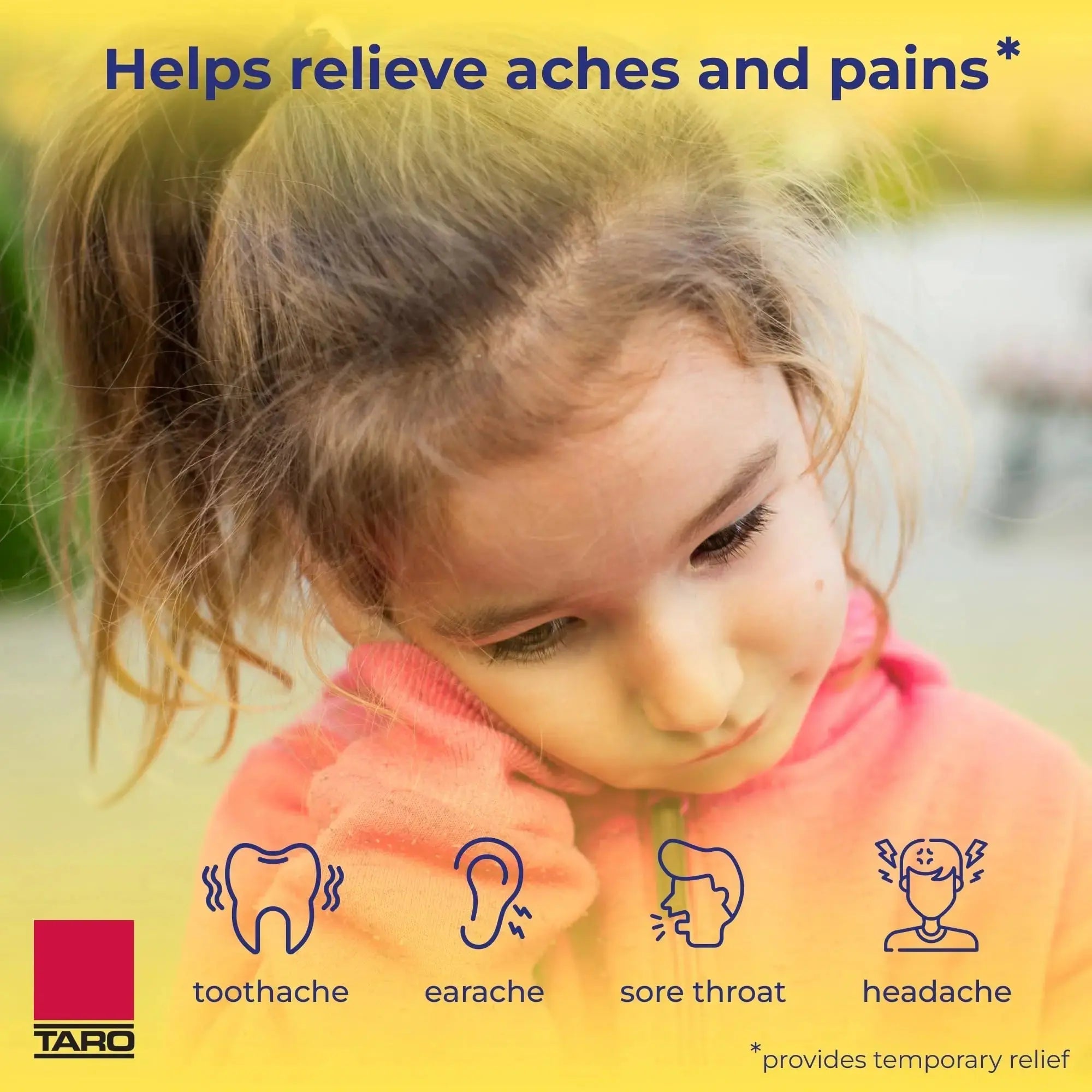 Children's Ibuprofen Oral Suspension 100 mg per 5 mL, 4 Fl Oz, Pain Reliever and Fever Reducer for Ages 2-11 Years, Dye-Free, Berry Flavor TAROAu supplements