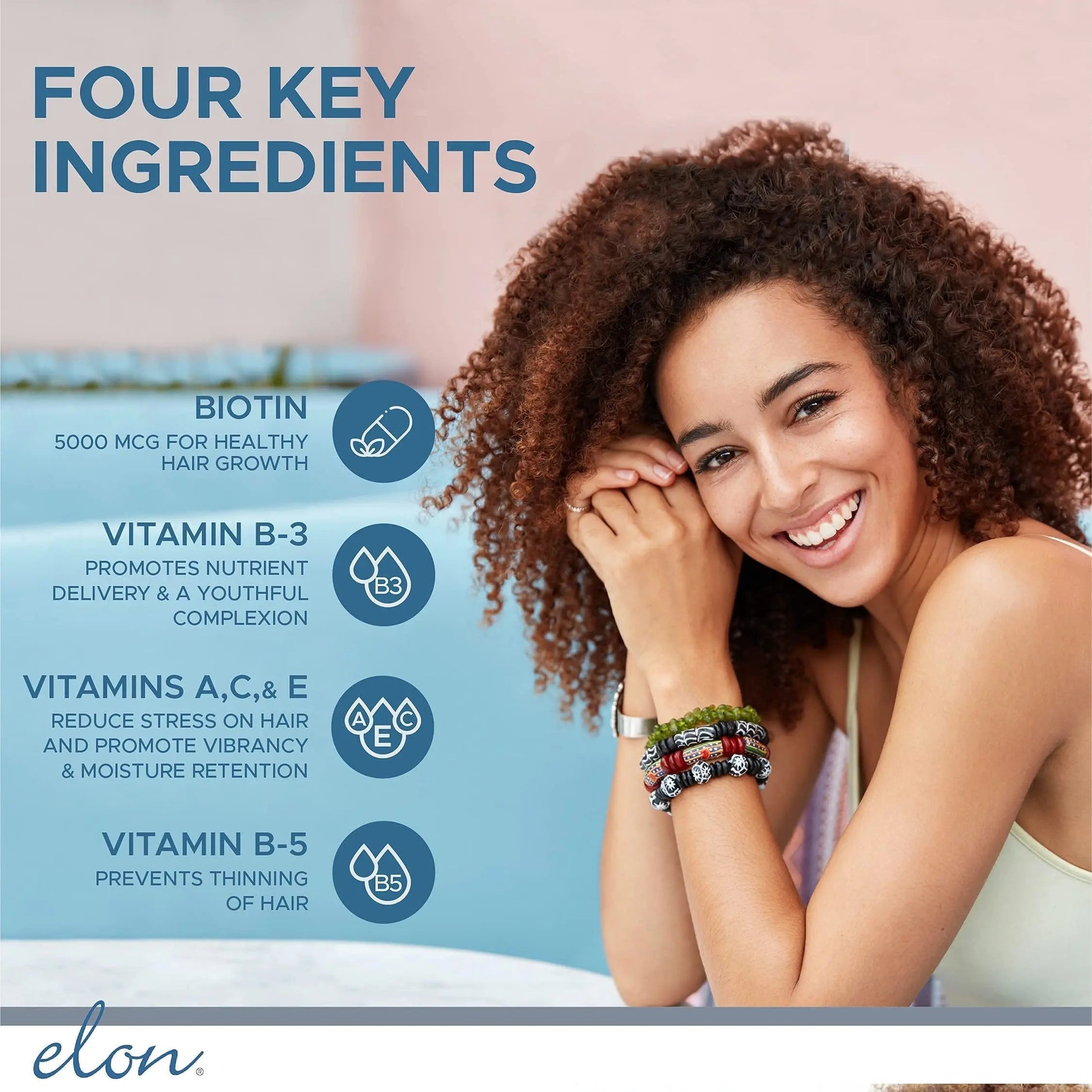 Elon Matrix 5000 Complete Multivitamin (60 Day Supply) Concentrated Hair Serum ElonAu supplements