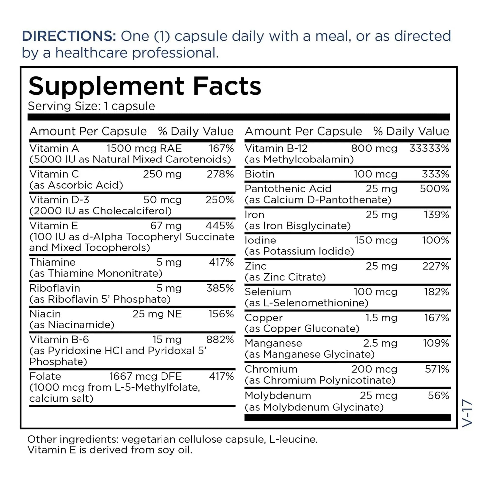Metabolic Maintenance FemOne - Women's Multivitamin with Bioavailable Iron, Active Folate, B12, Antioxidants, Vitamin D + Biotin Metabolic MaintenanceAu supplements