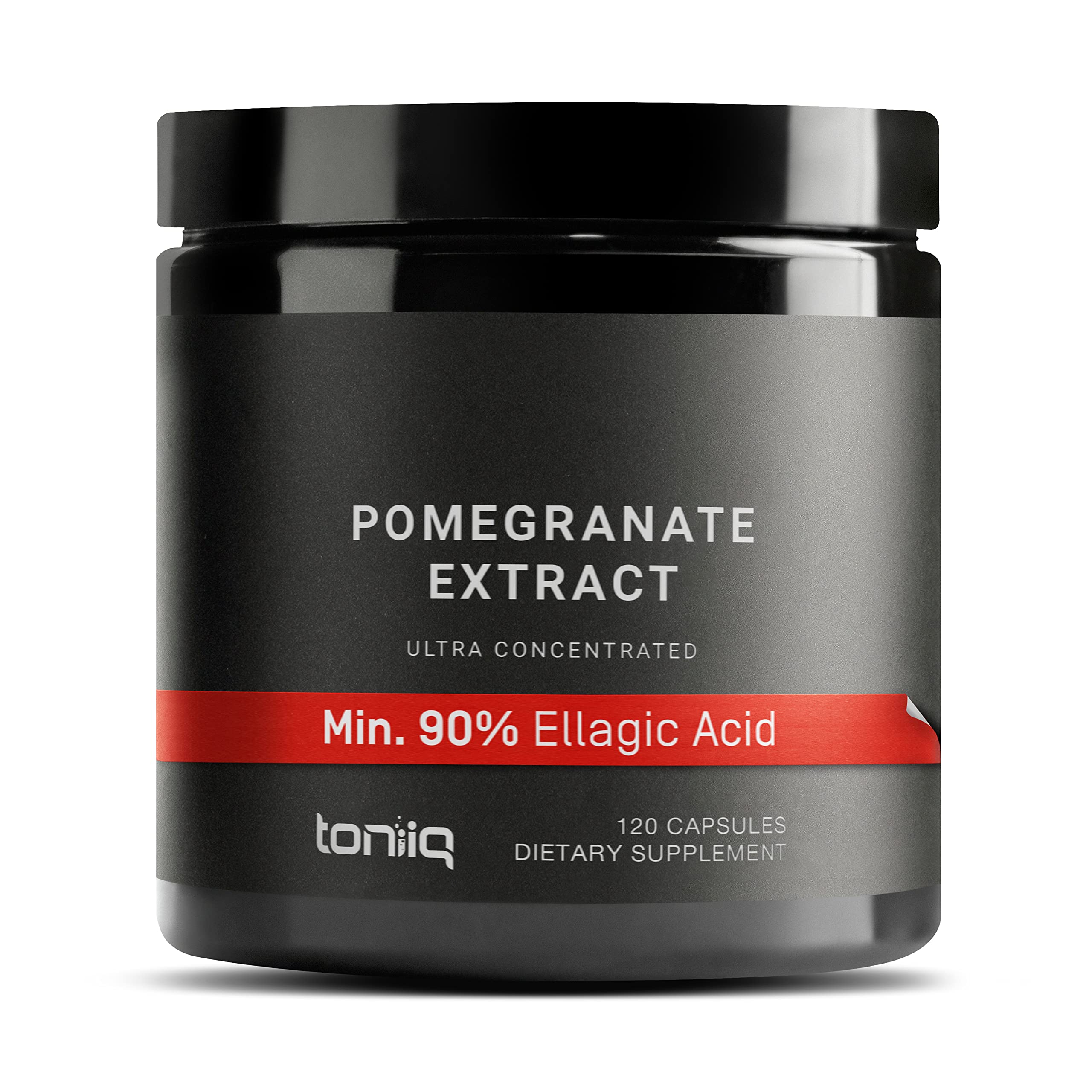 Toniiq Pomegranate Extract - Ultra High Potency 35:1 Extract with 90% Ellagic Acid - Highly Concentrated - Third-Party Lab Tested - 120 Capsules ToniiqAu supplements