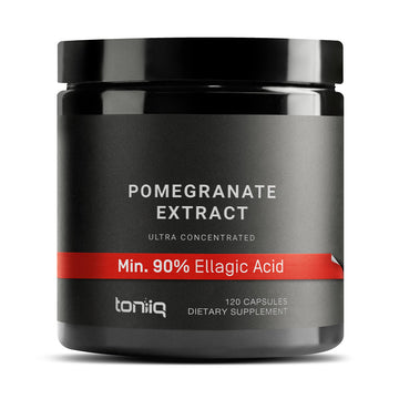 Toniiq Pomegranate Extract - Ultra High Potency 35:1 Extract with 90% Ellagic Acid - Highly Concentrated - Third-Party Lab Tested - 120 Capsules ToniiqAu supplements