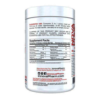 NOVAPUMP (Blueberry Lemonade) 11.29 ounces InnovaPharmUS supplements