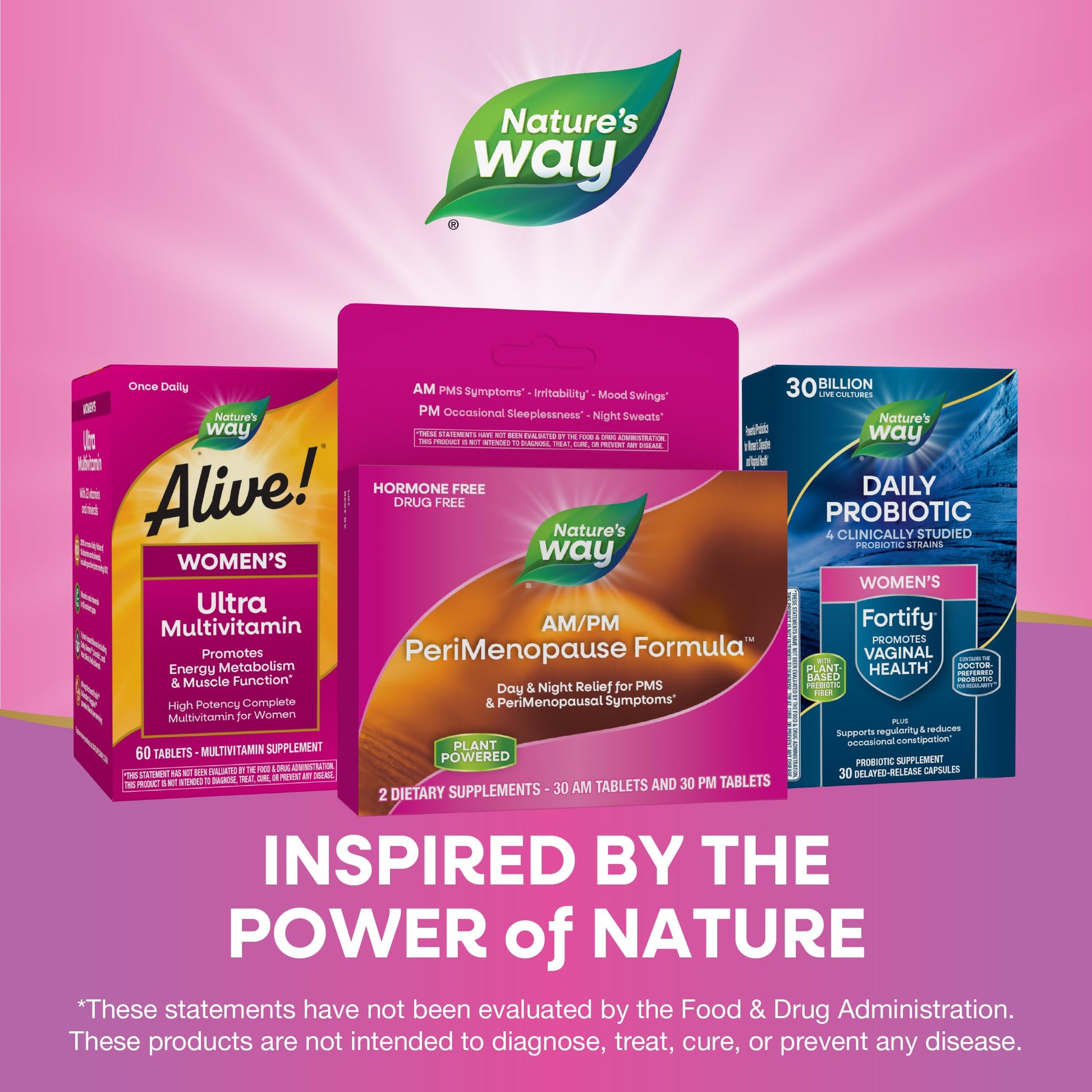 Nature's Way AM/PM PeriMenopause Formula, Perimenopause and PMS Symptom Support*, Hormone-Free, Hot Flashes*, PMS Symptoms*, Restful Sleep*, 30 AM & 30 PM Tablets Nature's WayAu supplements