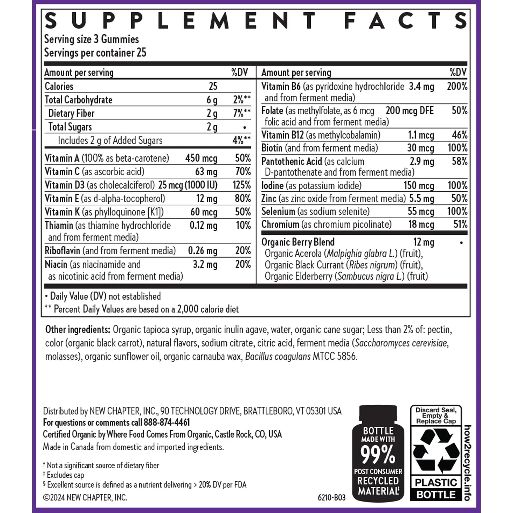 New Chapter Men’s Multivitamin Gummies, 57% Less Sugar, Men’s Gummy Vitamins with Vitamin C, D3 & Zinc New ChapterAu supplements