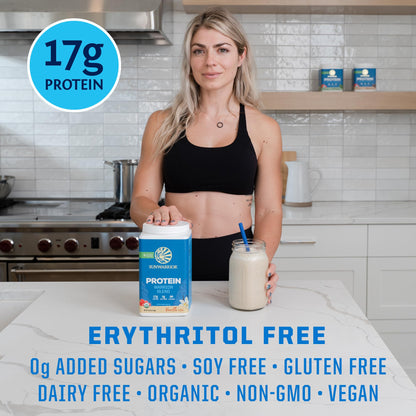 Sunwarrior Vegan Protein Powder Organic Plant-Based Protein | BCAA Amino Acids Hemp Seed Plant Protein | Soy Free Dairy Free Gluten Free Synthetic Free Non-GMO SunwarriorUS supplements