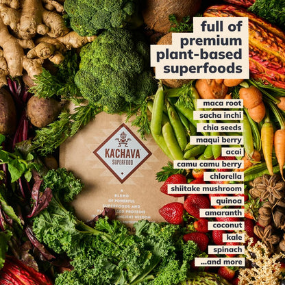 Ka’Chava All-In-One Nutrition Shake Blend, Vanilla, 85+ Superfoods, Nutrients & Plant Ka'ChavaUS supplements