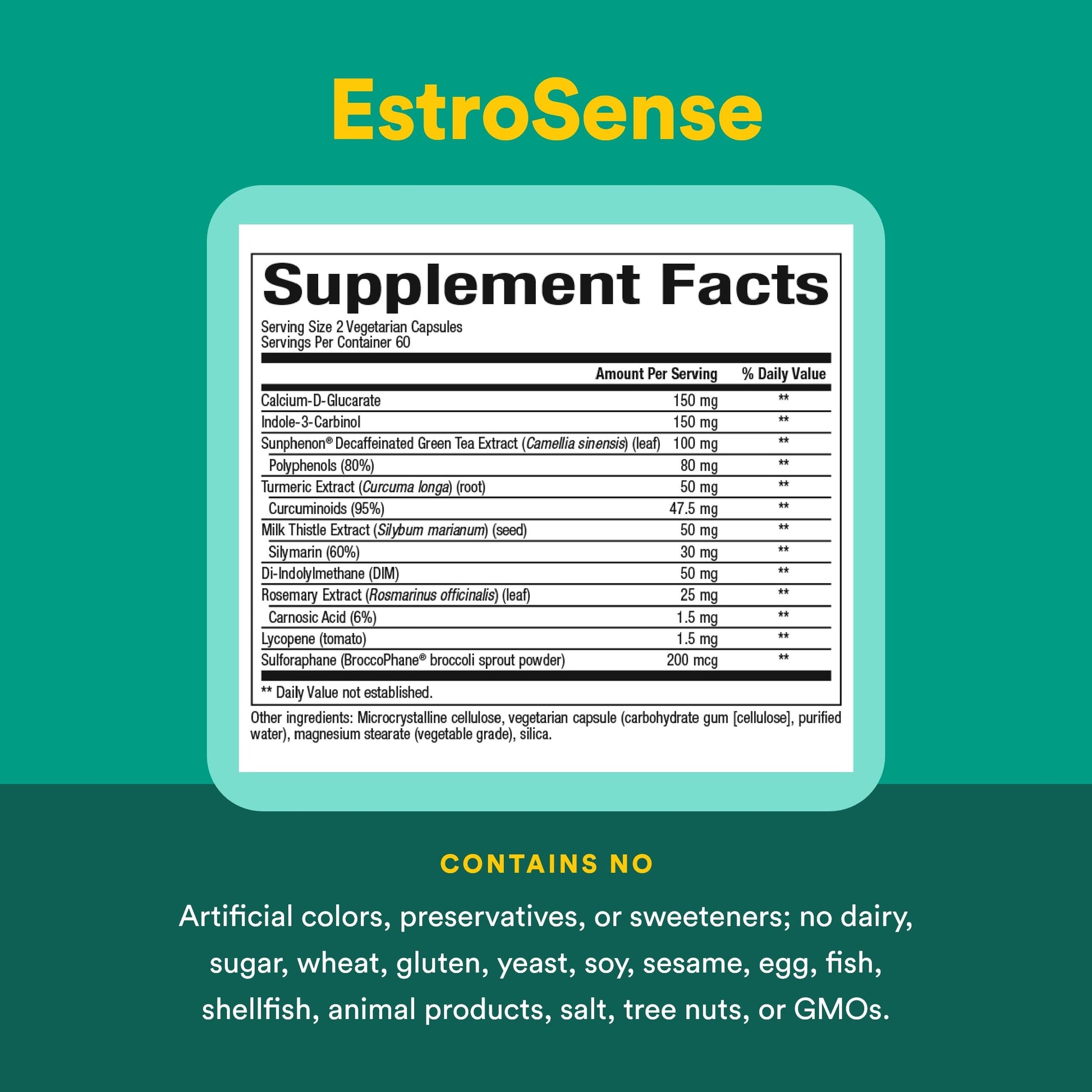 Natural Factors WomenSense EstroSense - Daily Hormonal Balance Support Supplement - Supports Healthy Menstration & Menopause - Non-GMO Natural Supplement - 120 Vegetarian Capsules (60 Servings) Natural FactorsAu supplements