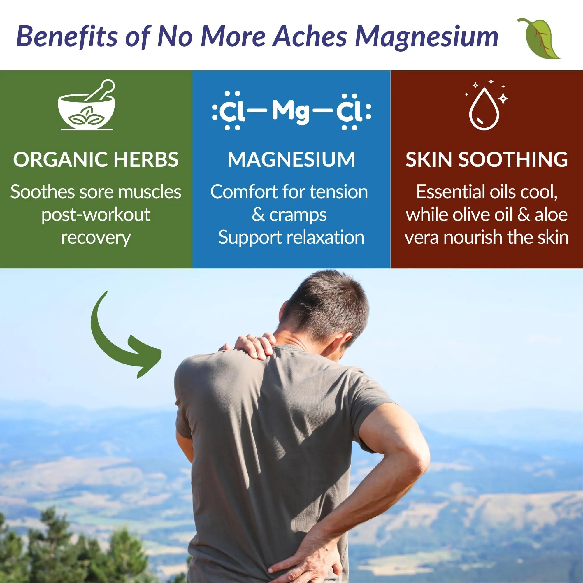 Taspen’s Organics Magnesium No More Aches Cooling Cream – Topical Magnesium Cream for Muscle Relief, Sore Muscles & Post-Workout Recovery with Arnica, Herbs & Essential Oils Taspen's OrganicsAu supplements