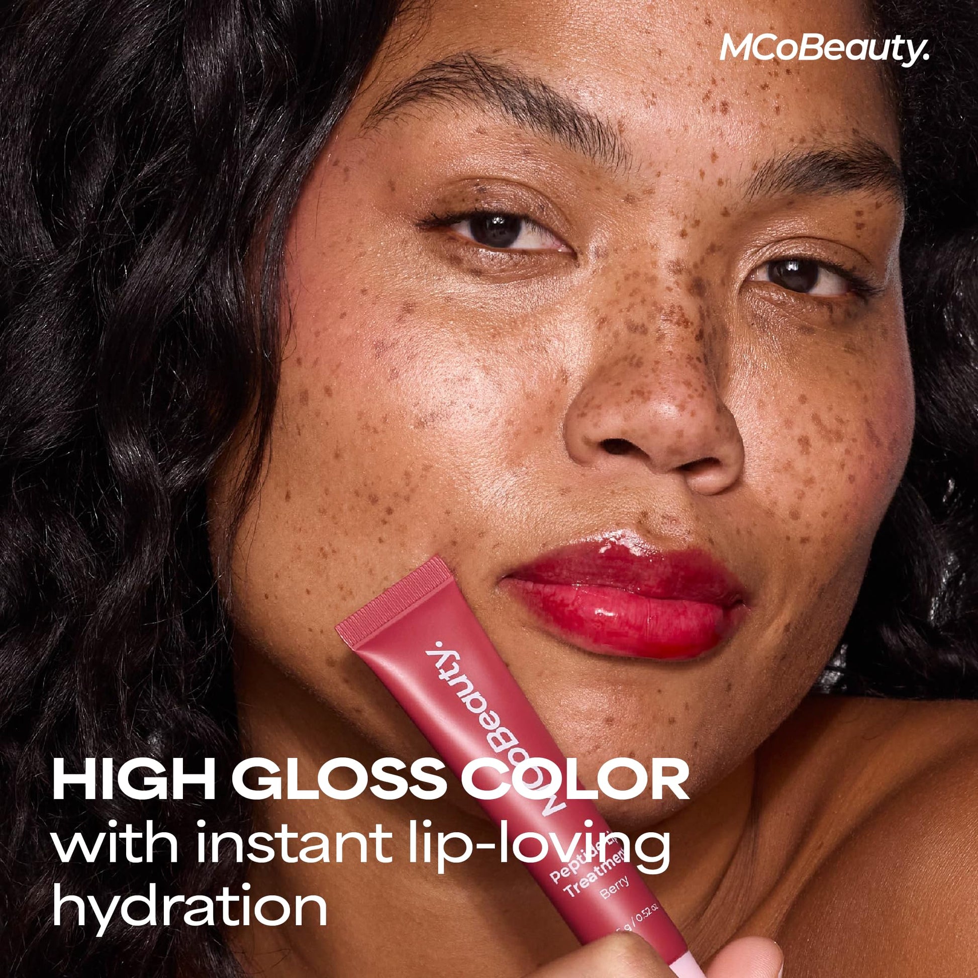 MCoBeauty Peptide Lip Treatment Caramel - Nude Brown Tinted Lip Balm Plumper Gloss for Women - Hydrating Lip Oil with Shea Butter, Peptides for Soft Plump Lips - Vegan Cruelty Free Lip Care MCoBeautyAu supplements
