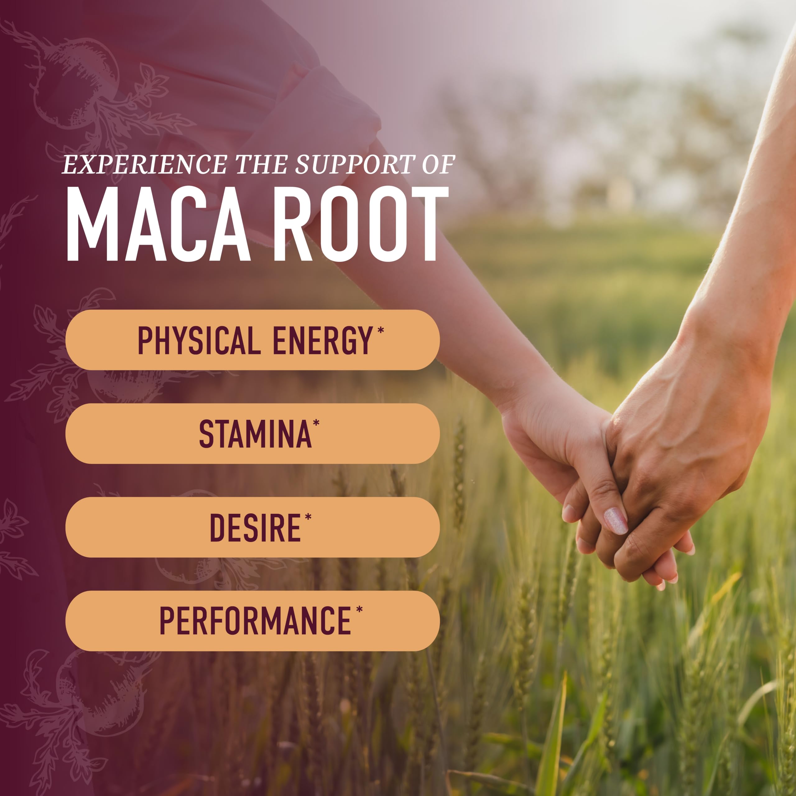 Maca Root Gummies with Natural Peach Flavor | Drive, Performance & Energy Support | Hormone Balance for Women and Men | Herbal Supplements 200MG Extra Strength | Vegetarian, Non-GMO | 60 Gummies SMNutritionAu supplements
