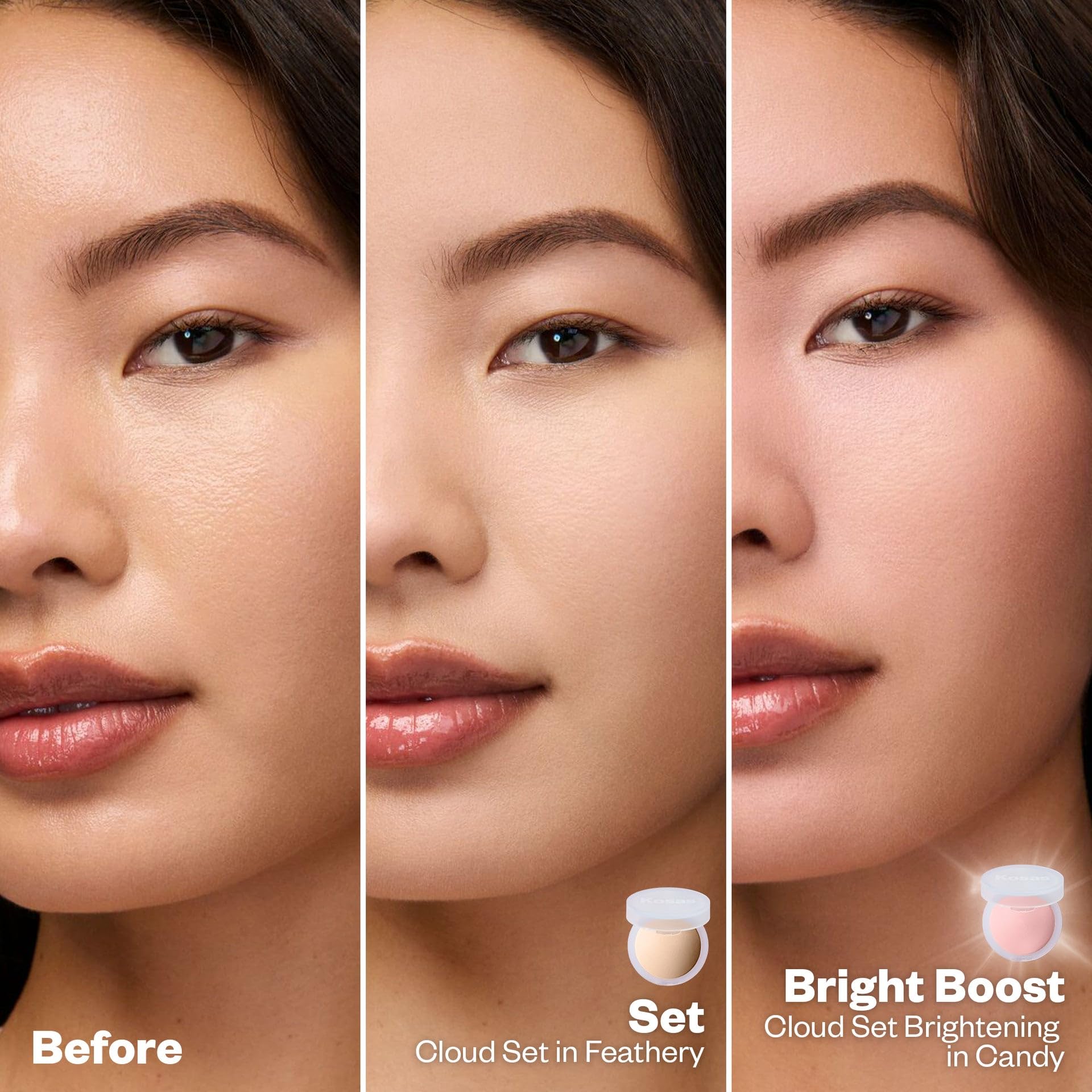 Kosas Cloud Set Pressed Setting Powder – Translucent Shine Control Face Powder, Soft Matte Finish, Breezy (Sheer Light) KosasAu supplements