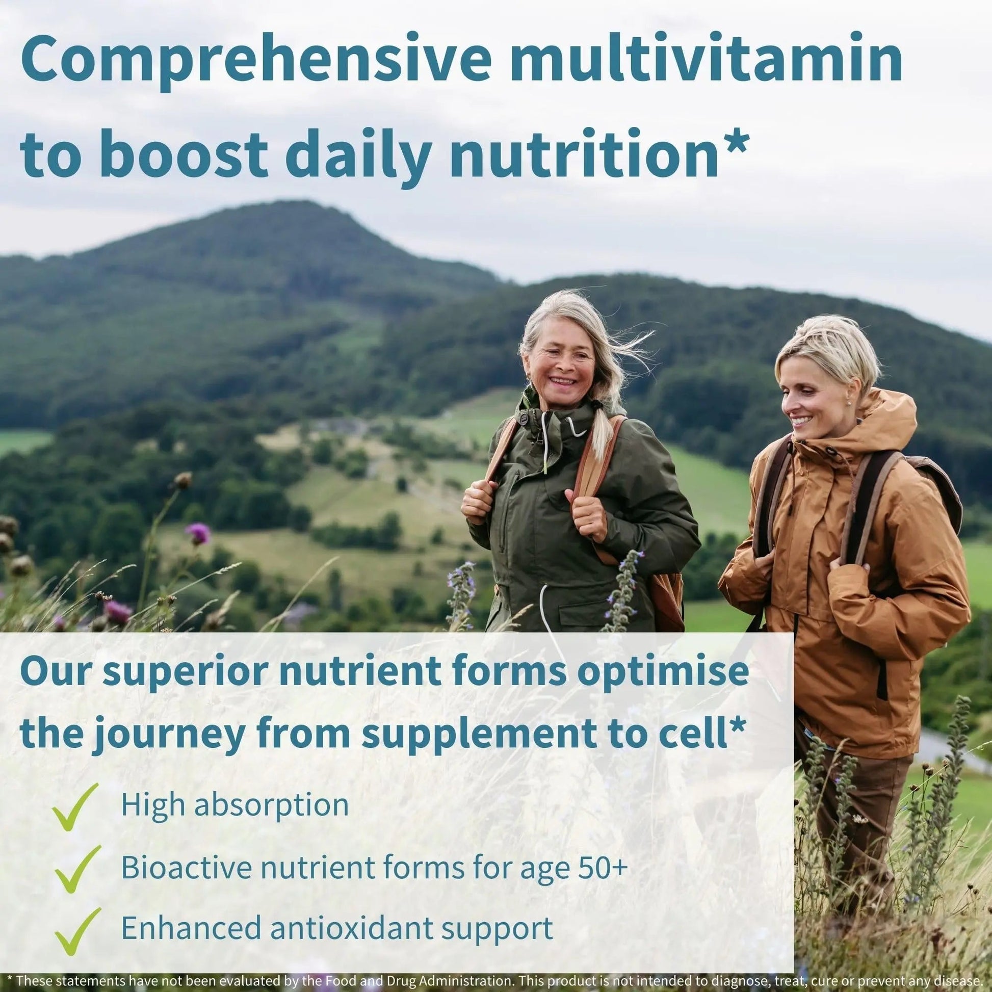 Igennus Methylated Women's 50+ Multivitamin with Calcium & Magnesium, Pure & Clean, All-Day Nutrient Delivery with High-Strength B-Vitamins Igennus Healthcare NutritionAu supplements