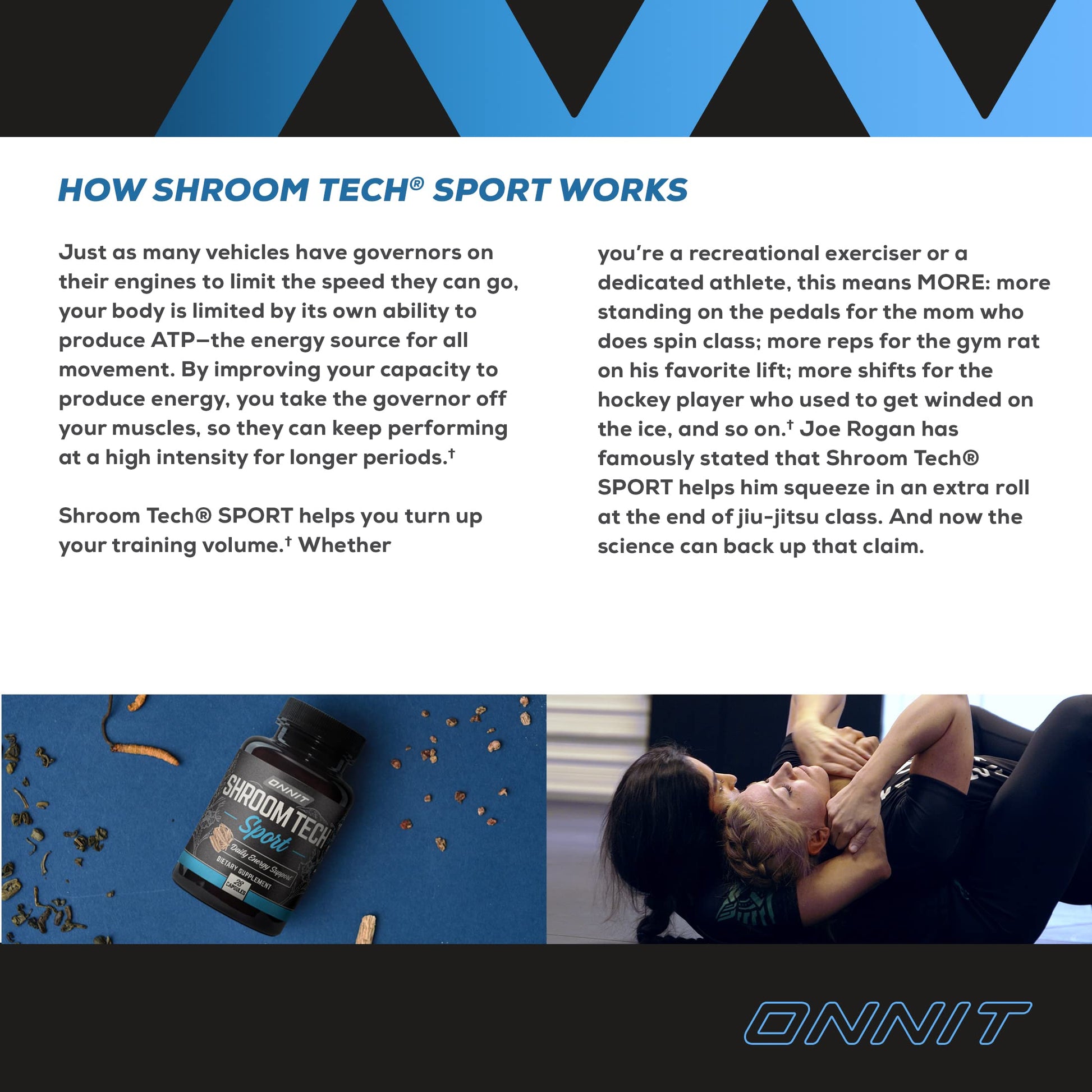 Onnit Shroom TECH Sport (84ct) | All Natural Pre-Workout Supplement with Ashwagandha ONNITUS supplements