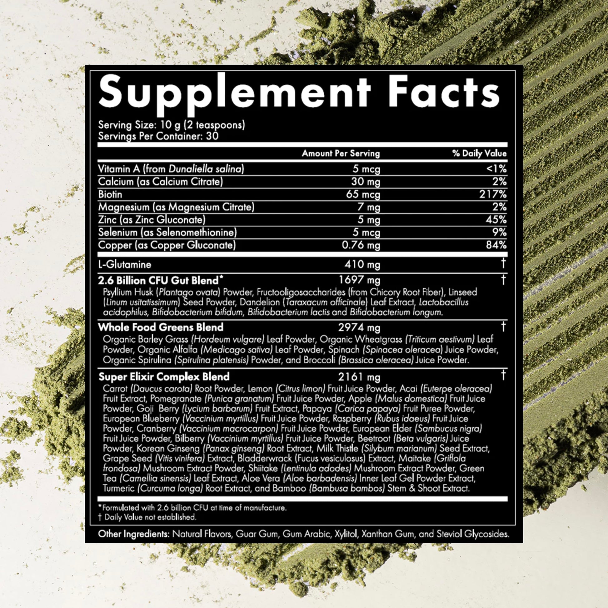 WelleCo The Super Elixir Daily Greens Powder, Probiotic Drink Mix with Whole Foods, Gluten Free, Vegan Gut Health Powder, Energy, Immunity, Healthy Skin, Hair & Nails (300g, Mixed Berry) WelleCoAu supplements