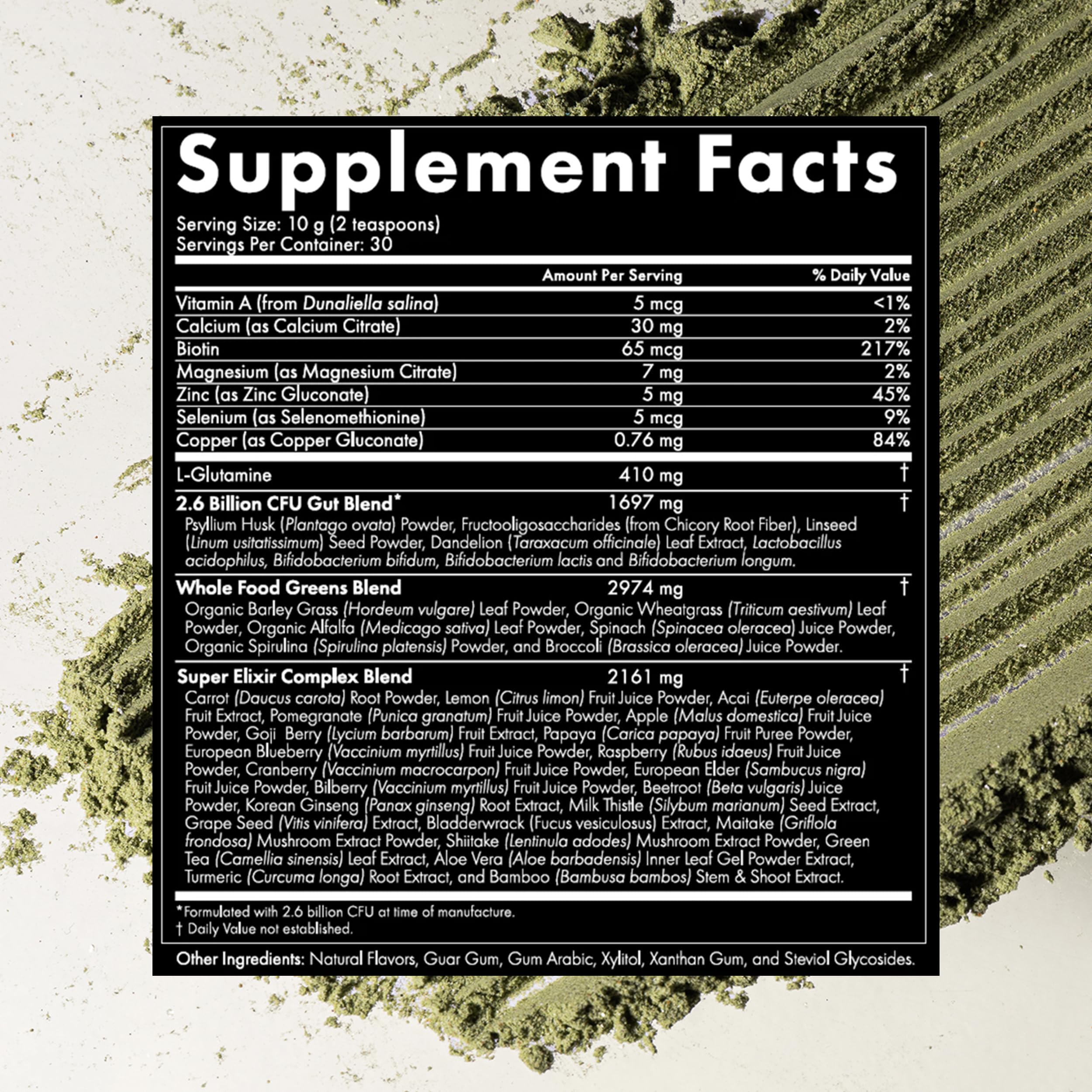 WelleCo The Super Elixir Daily Greens Powder, Probiotic Drink Mix with Whole Foods, Gluten Free, Vegan Gut Health Powder, Energy, Immunity, Healthy Skin, Hair & Nails (300g, Mixed Berry) WelleCoAu supplements