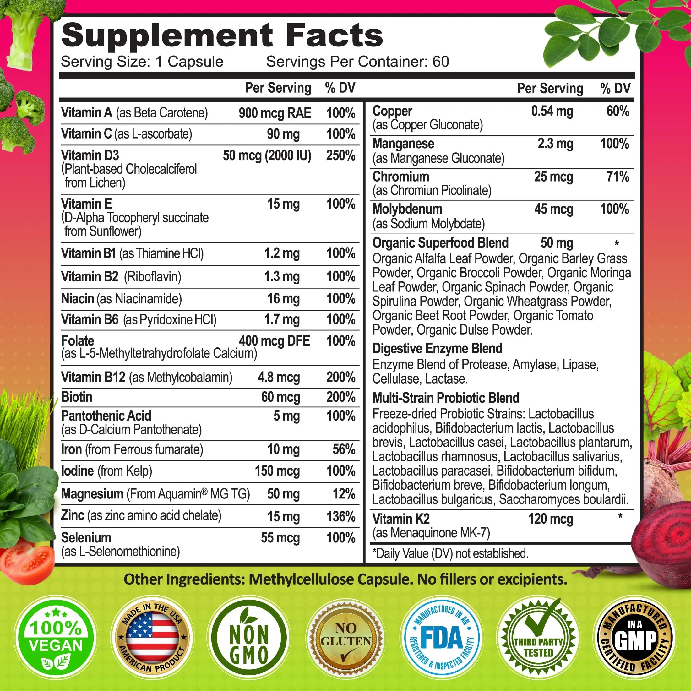 SUPPLEMENTS STUDIO Vegan Bone, Immune, & Energy Support Trio – Whole Food Multivitamin with Iron + Women’s Multivitamin with Iron SUPPLEMENTS STUDIOAu supplements