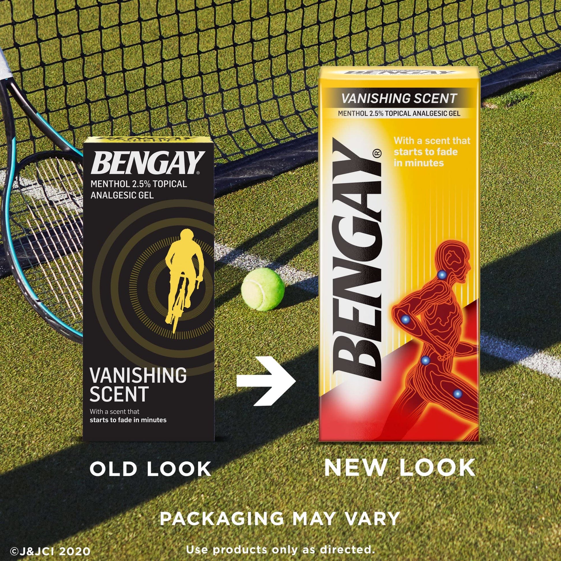 Ben Gay Vanish Scnt Size 2z Bengay Non-Greasy Vanishing Scent Pain Reliever Gel, Pack of 3 Johnson & JohnsonAu supplements