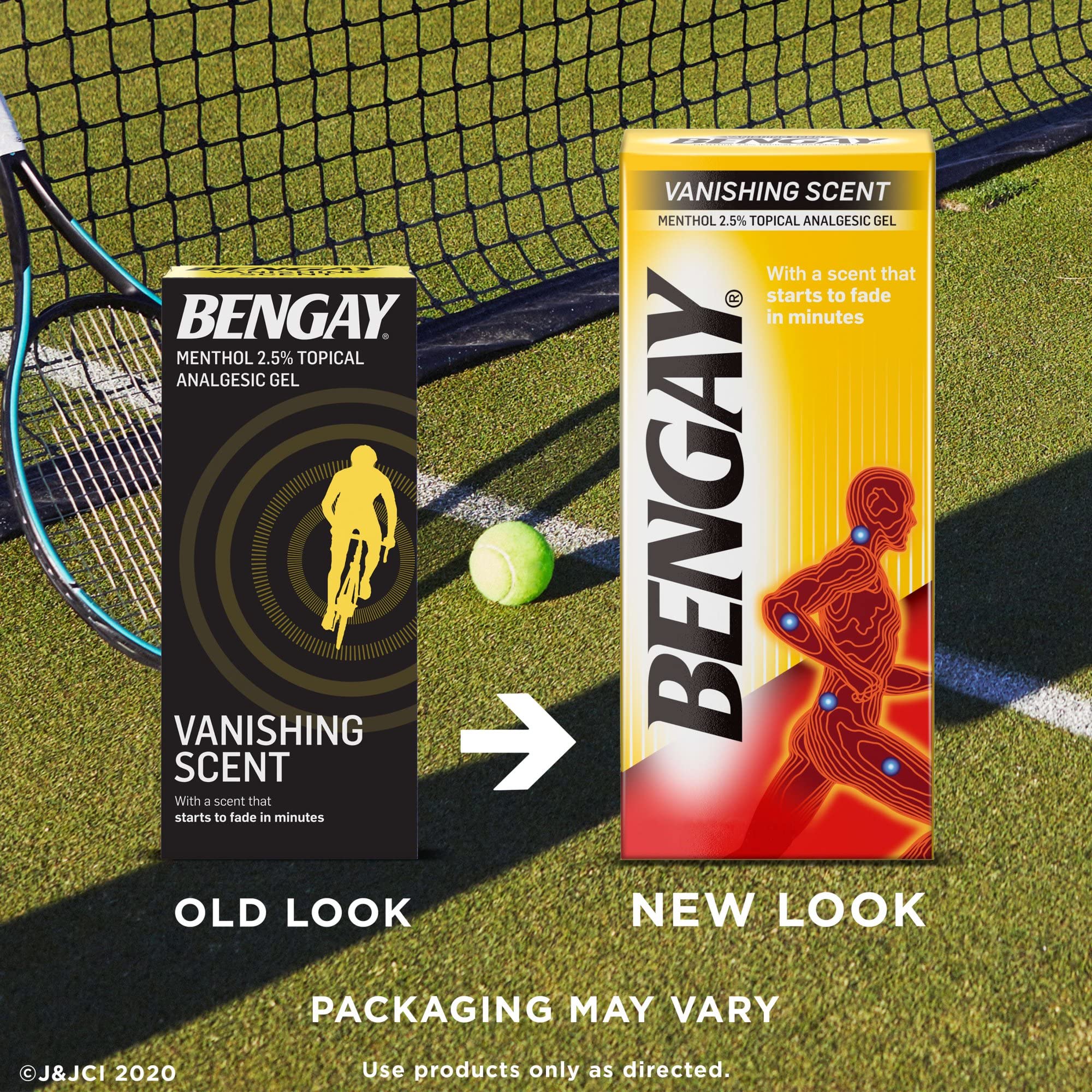 Ben Gay Vanish Scnt Size 2z Bengay Non-Greasy Vanishing Scent Pain Reliever Gel, Pack of 3 Johnson & JohnsonAu supplements