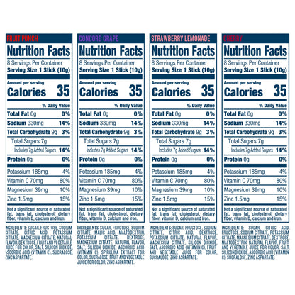 DripDrop Hydration - Electrolyte Powder Packets - Grape, Fruit Punch, Strawberry Lemonade DripDropUS supplements