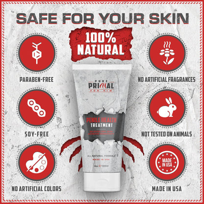Pure Primal Premium Penile Health Cream - Advanced Moisturizing Penile Cream Pure PrimalUS supplements