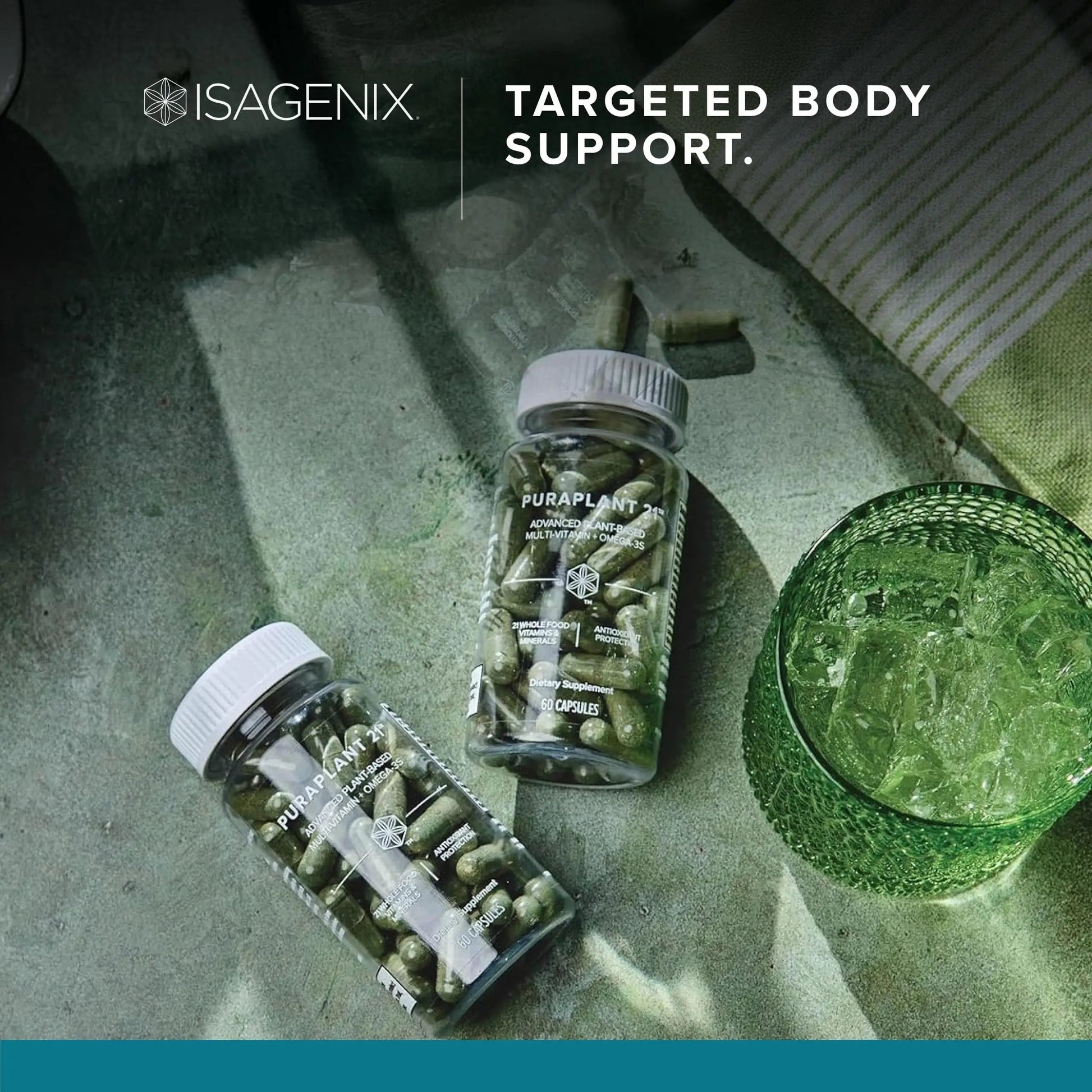 Isagenix PuraPant 21 - Advanced Plant-Based Daily Multi-Vitamin Sourced from Organic Fruits and Vegetables IsagenixAu supplements
