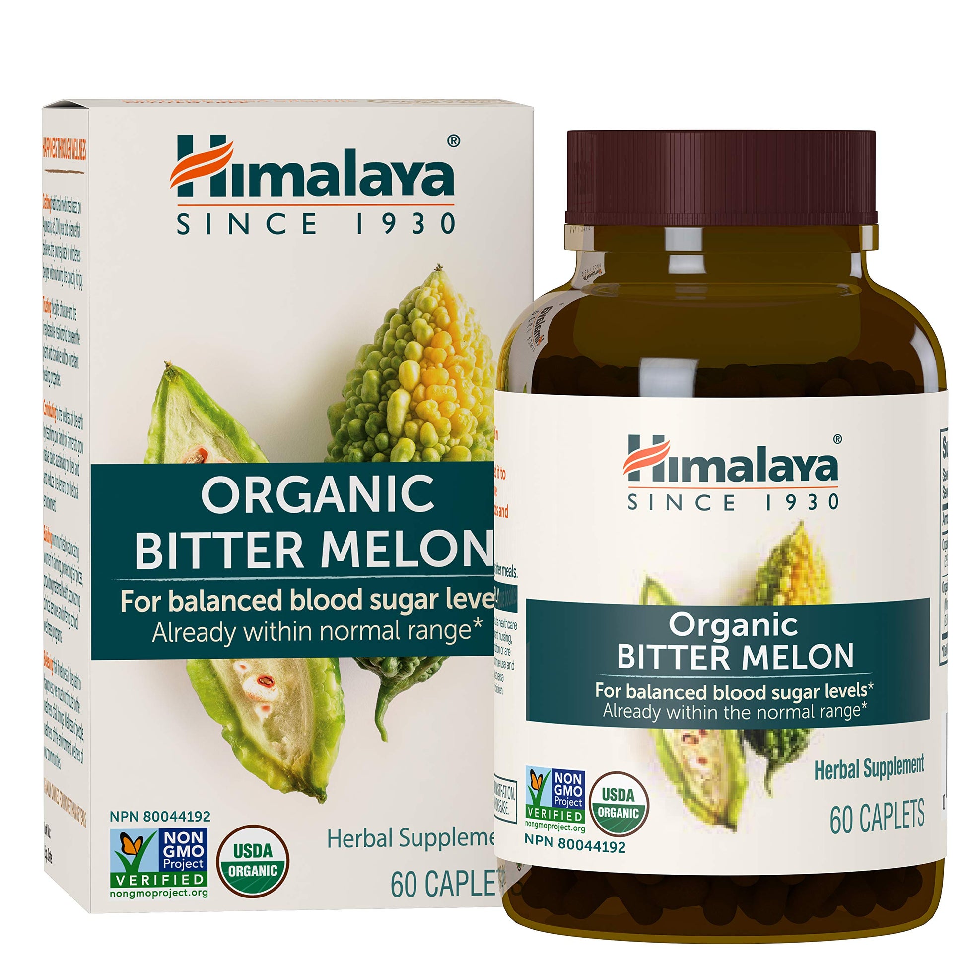 Himalaya Organic Bitter Melon/Karela Herbal Supplement, Glycemic Support and Weight HimalayaAu supplements