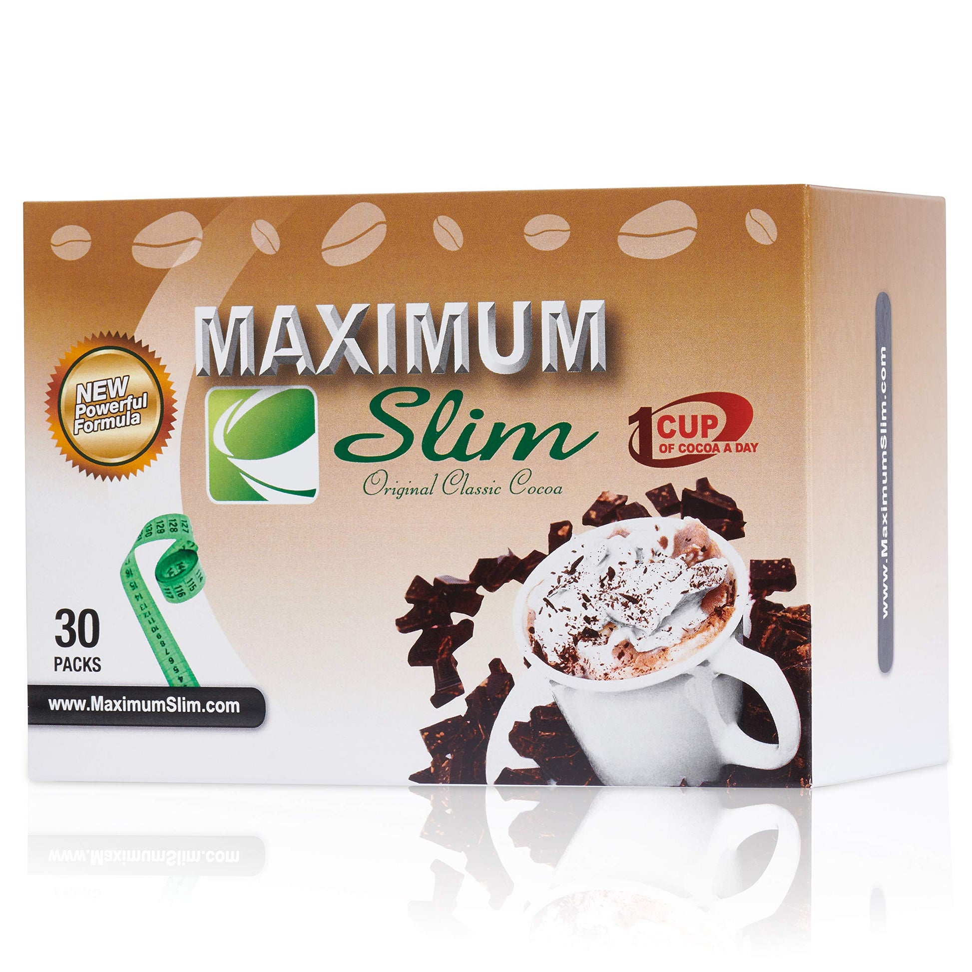 Premium Cocoa - Effective Formula. Maximum Control. Maximize Your Metabolism Maximum SlimAu supplements