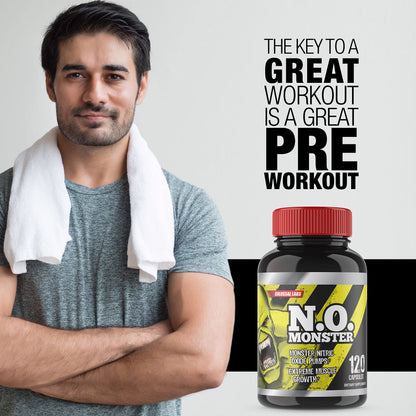 Colossal Labs Nitric Oxide Booster with L-Arginine, Extreme Pumps to Build Strength Goliath LabsUS supplements