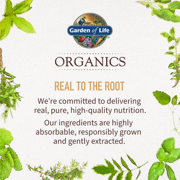 Garden of Life Organics Men's Gummy Vitamins - Berry - Certified Organic, Non-GMO, Vegan, Kosher Complete Multi - Methyl B12, C & D3 - Gluten