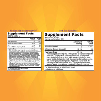 Nature's Secret Ultimate Cleanse 2-Part Total Body Detoxification & Elimination Supports Nature's SecretUS supplements