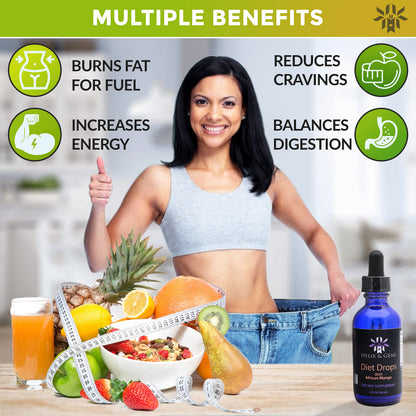 Helix & Gene Appetite Diet Drops Mango Flavor | Fast Weight Loss | Natural Metabolism Helix & GeneUS supplements