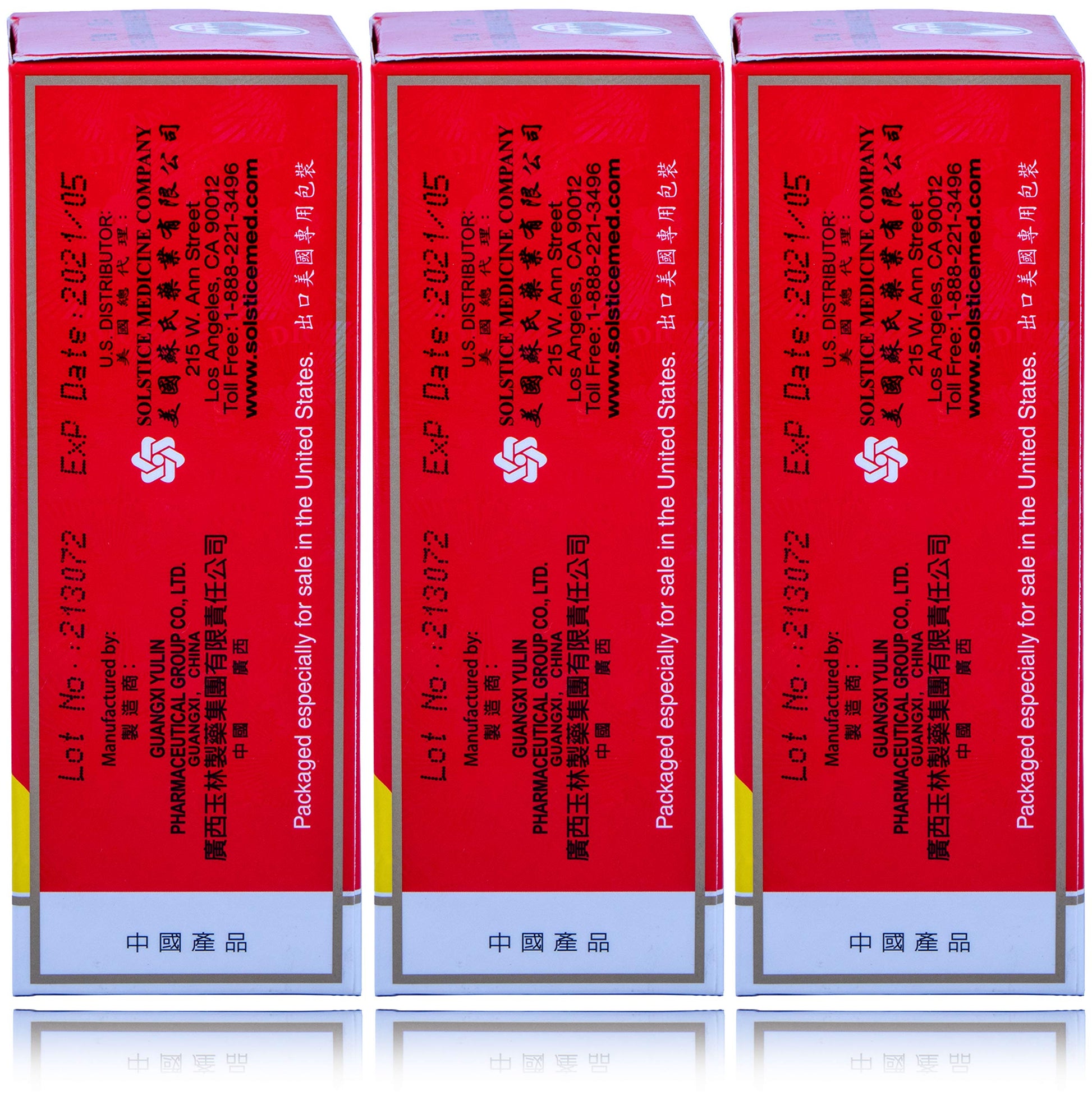 Solstice Medicine Company - Zheng Gu Shui Pain Relief - 3 Pack - 3.4 OZ SOLSTICEAu supplements