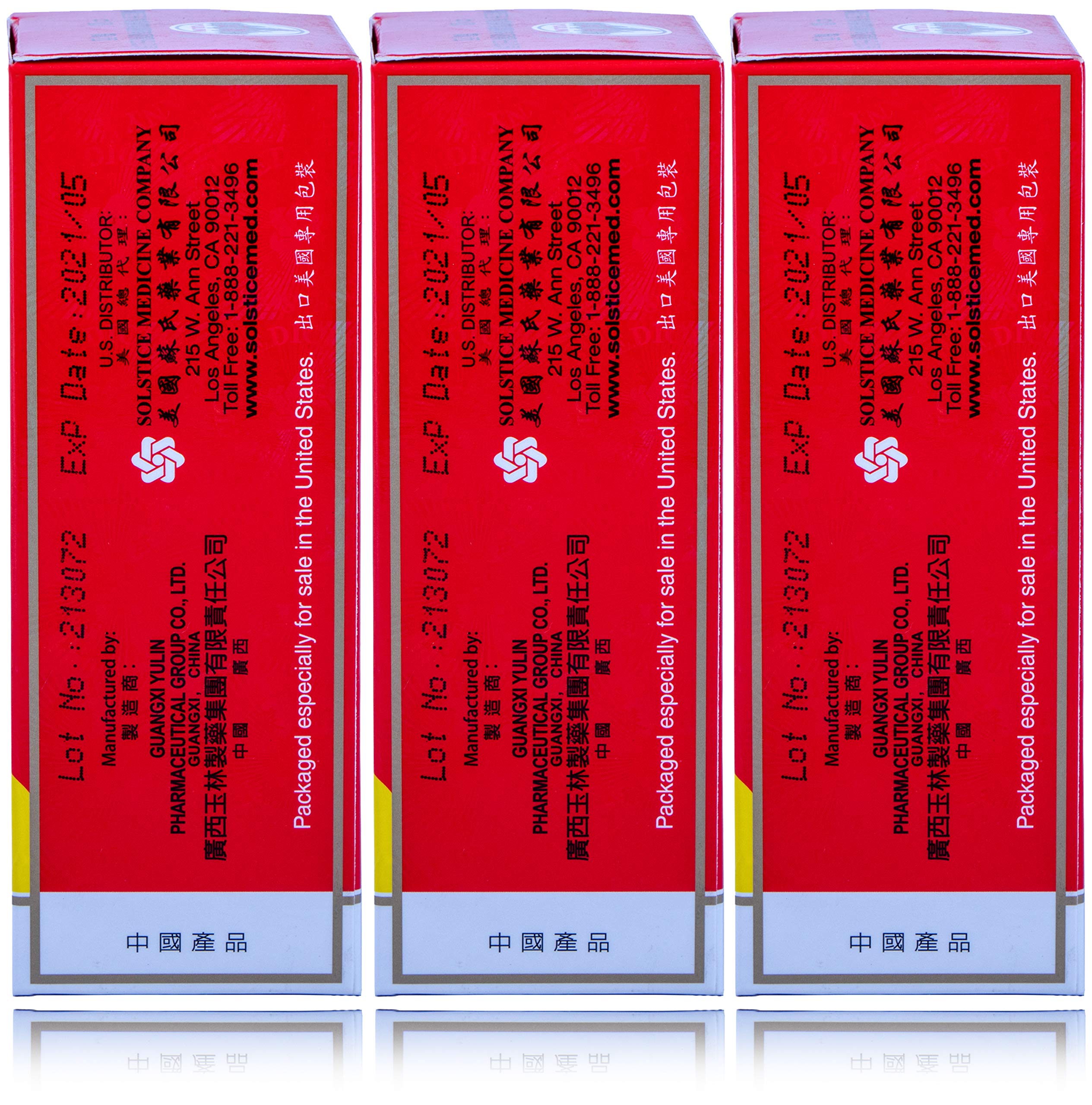 Solstice Medicine Company - Zheng Gu Shui Pain Relief - 3 Pack - 3.4 OZ SOLSTICEAu supplements