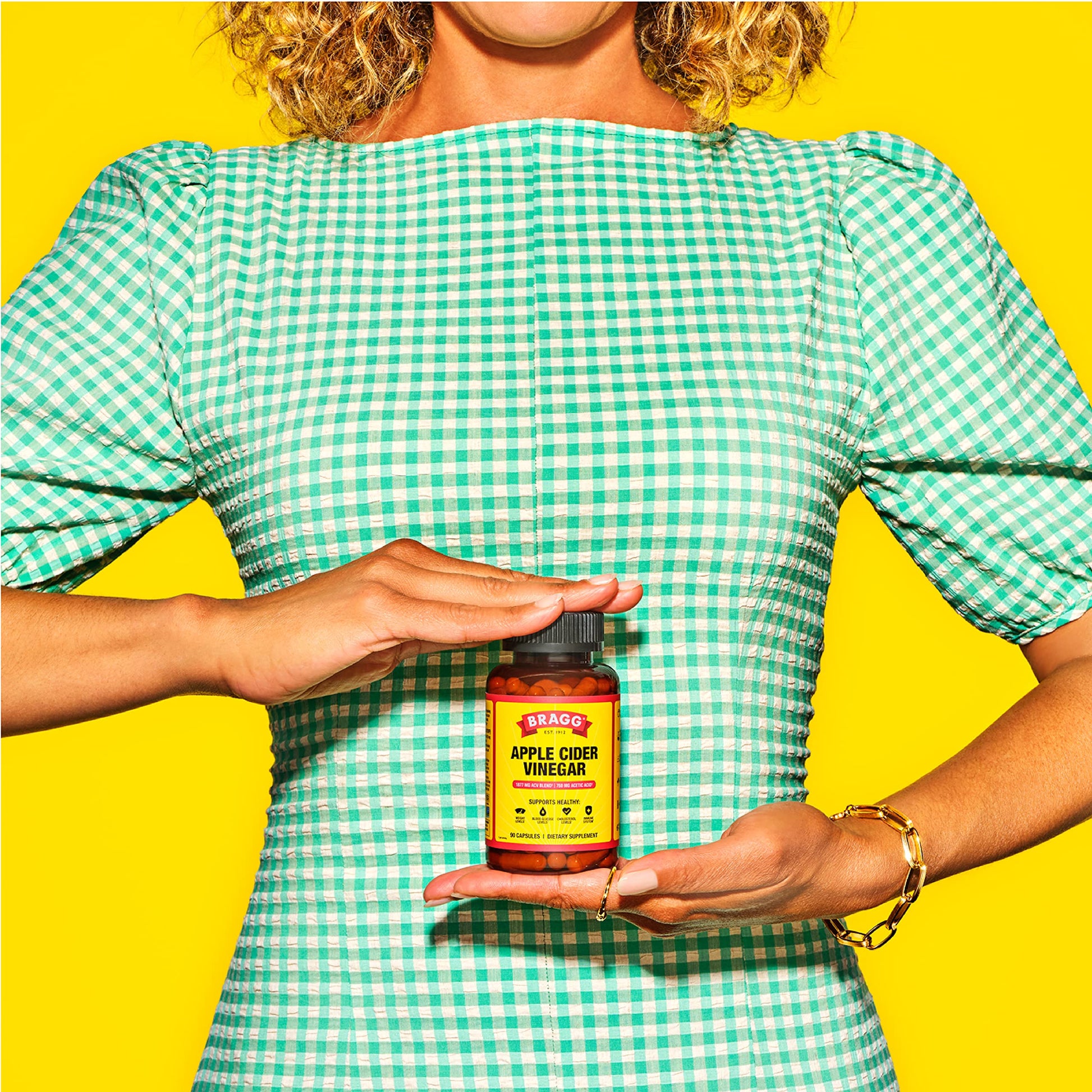 Bragg Apple Cider Vinegar Capsules - Vitamin D3 & Zinc - 750mg of Acetic Acid – Immune BraggAu supplements
