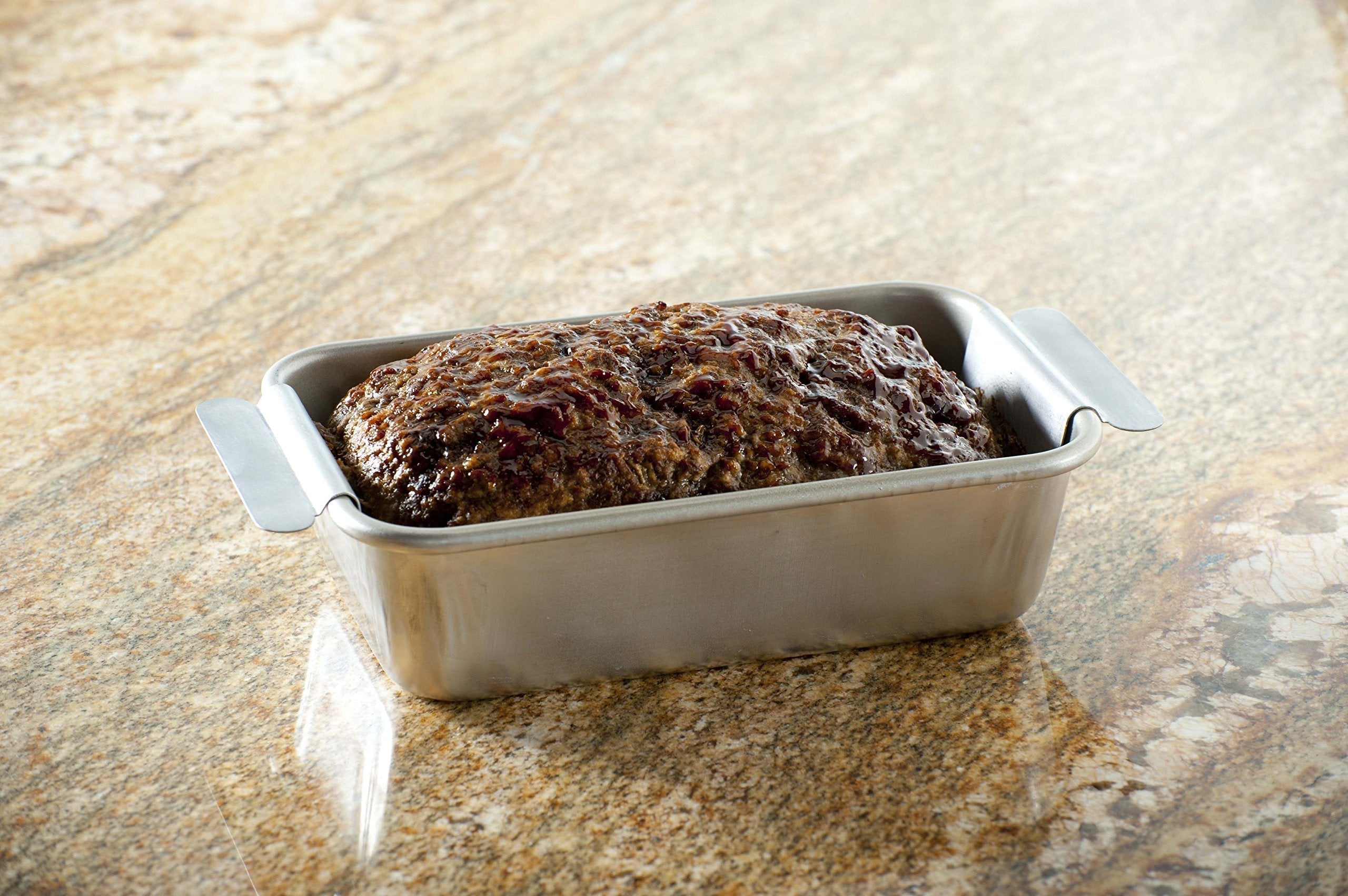 Nordic Ware Naturals Meat Loaf Pan with Lifting Trivet Nordic WareAu supplements